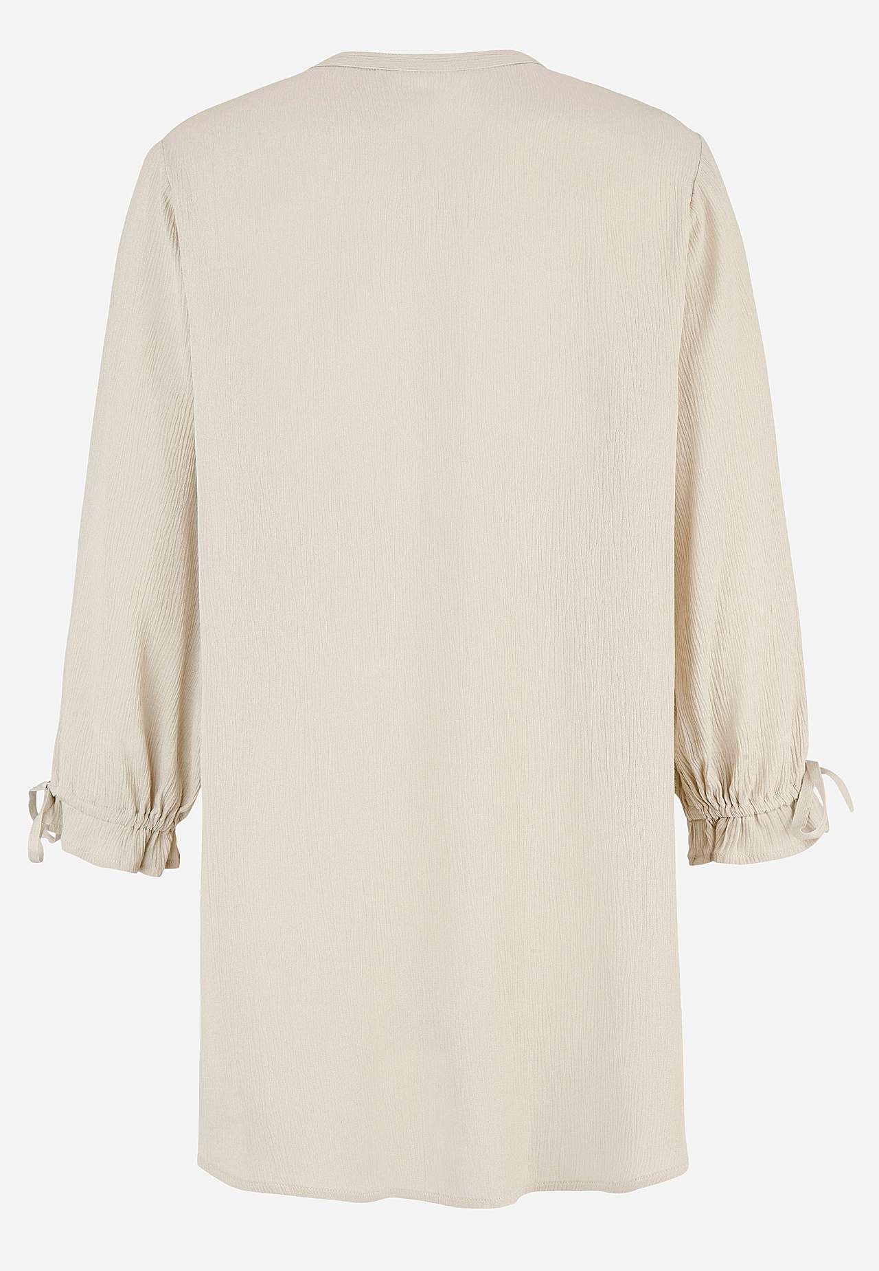 Van crèpe tuniek