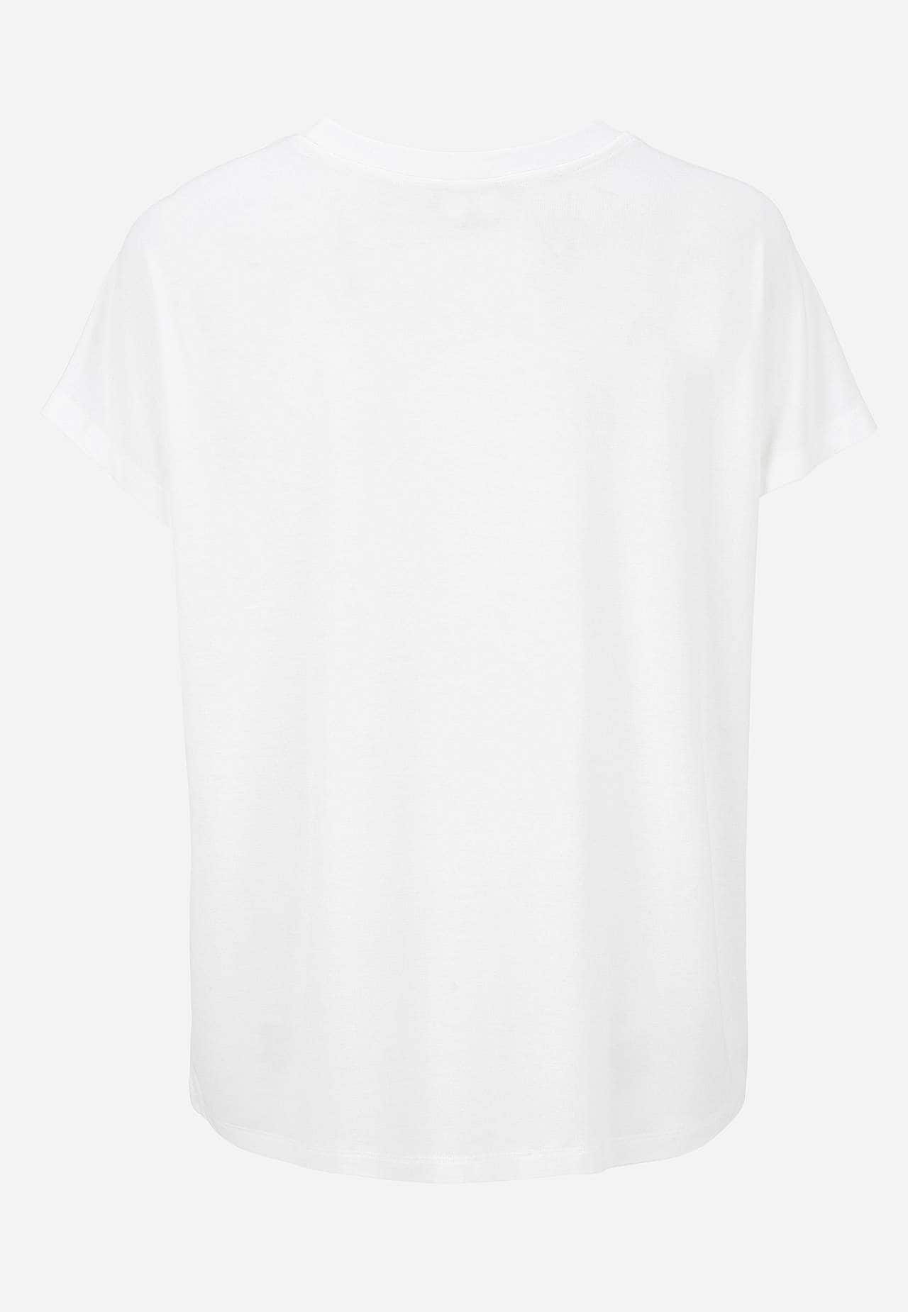 Jersey-topje met korte mouwen