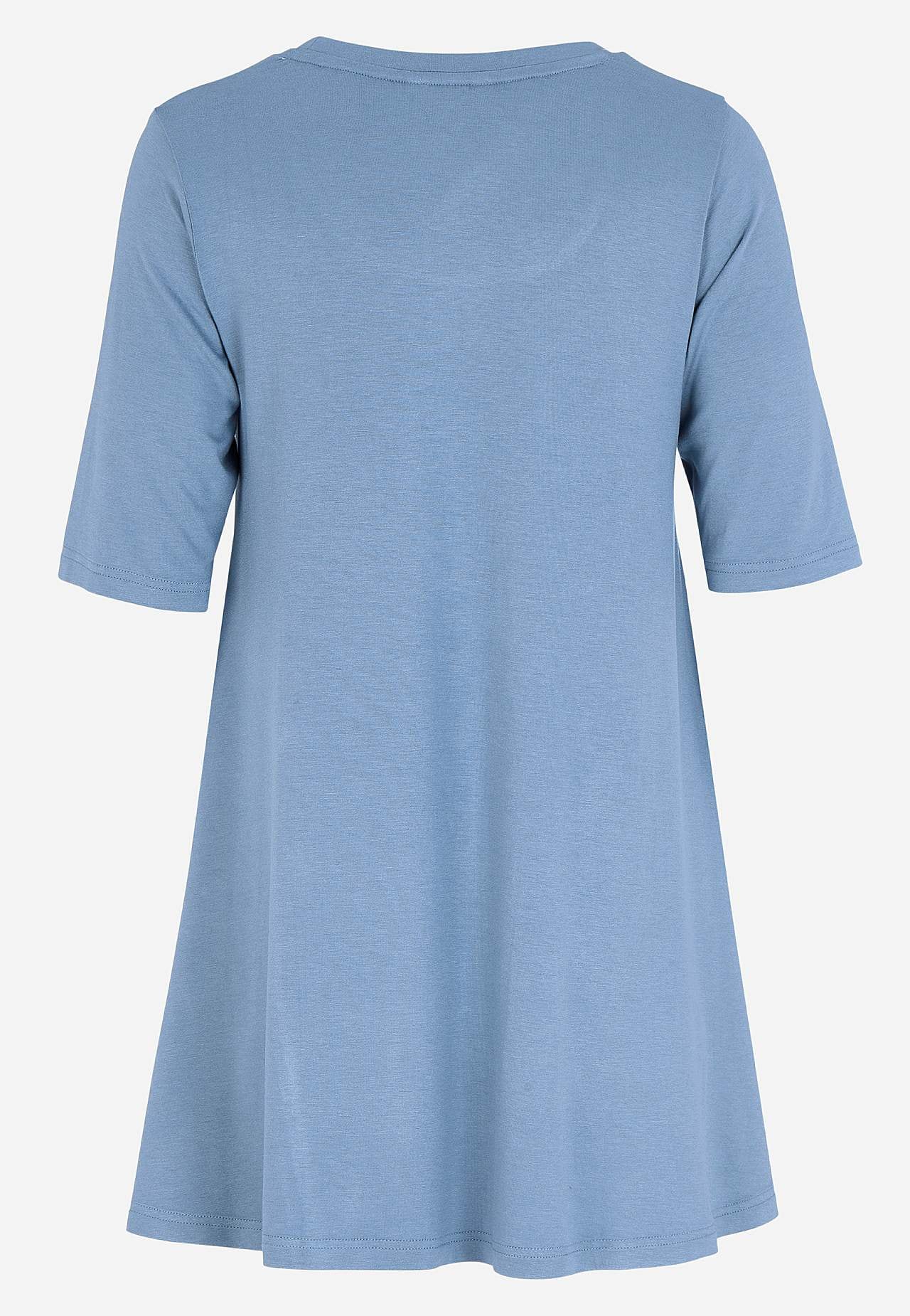 Jersey tuniek met korte mouwen