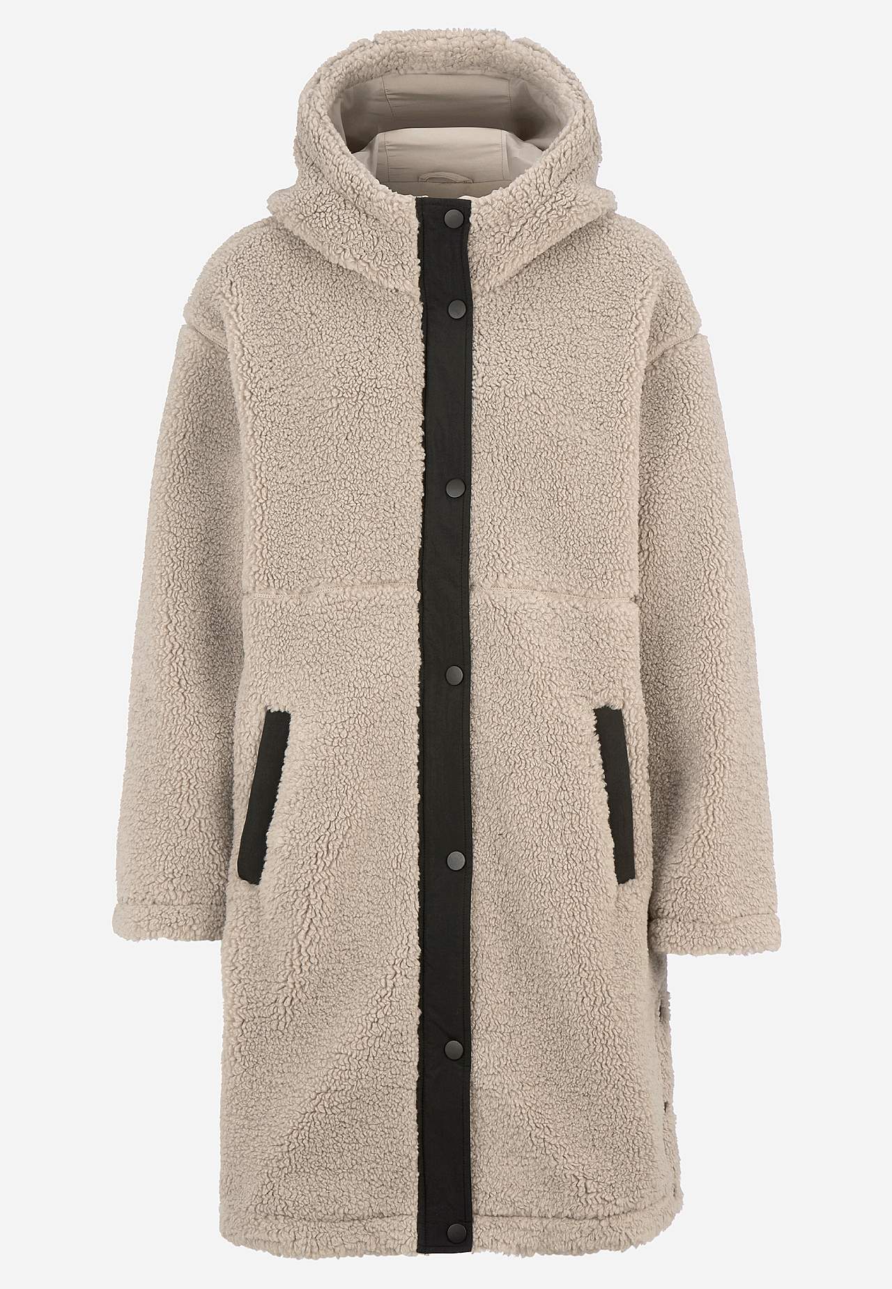 Teddyjas met capuchon