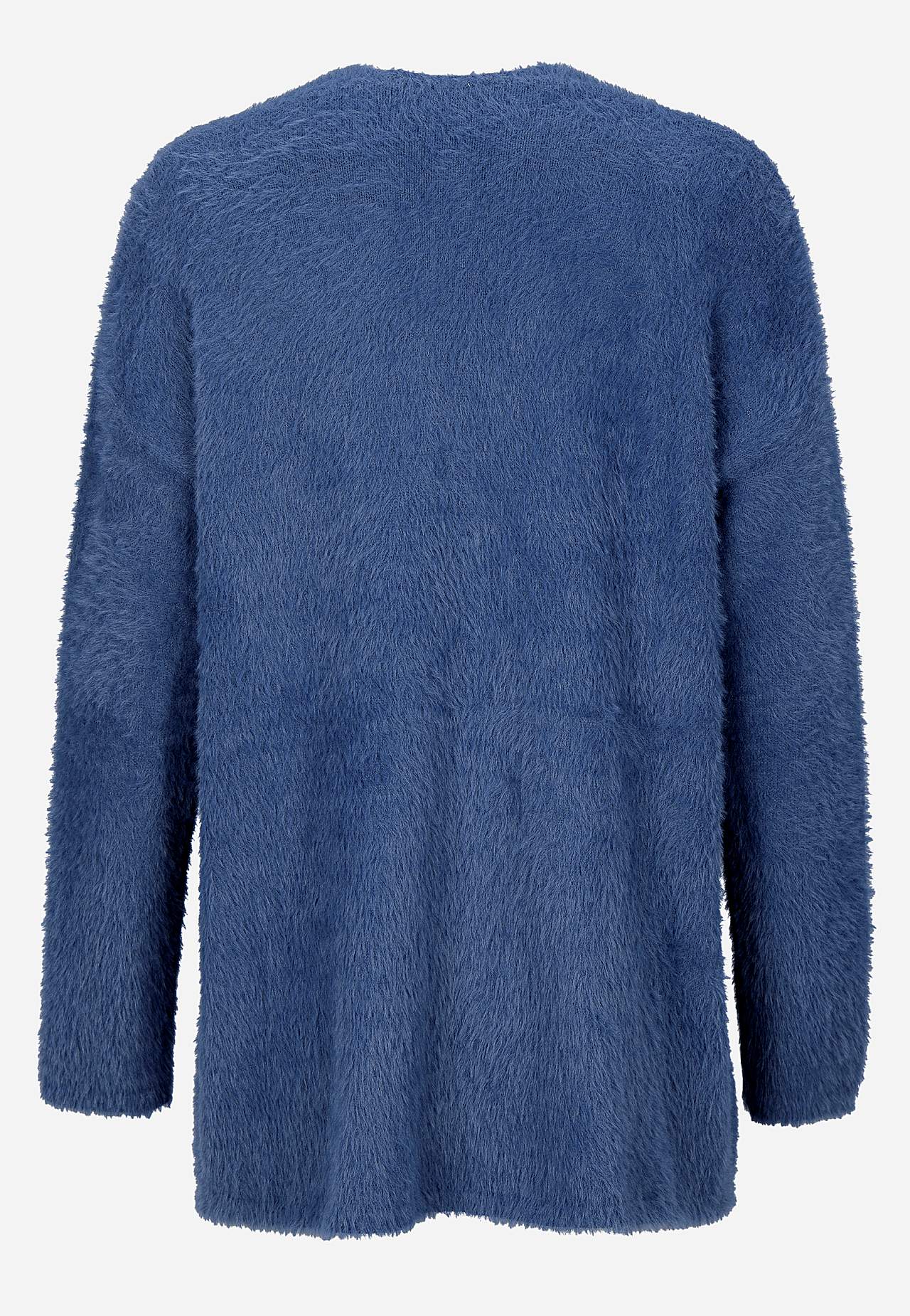 Gebreide en open cardigan