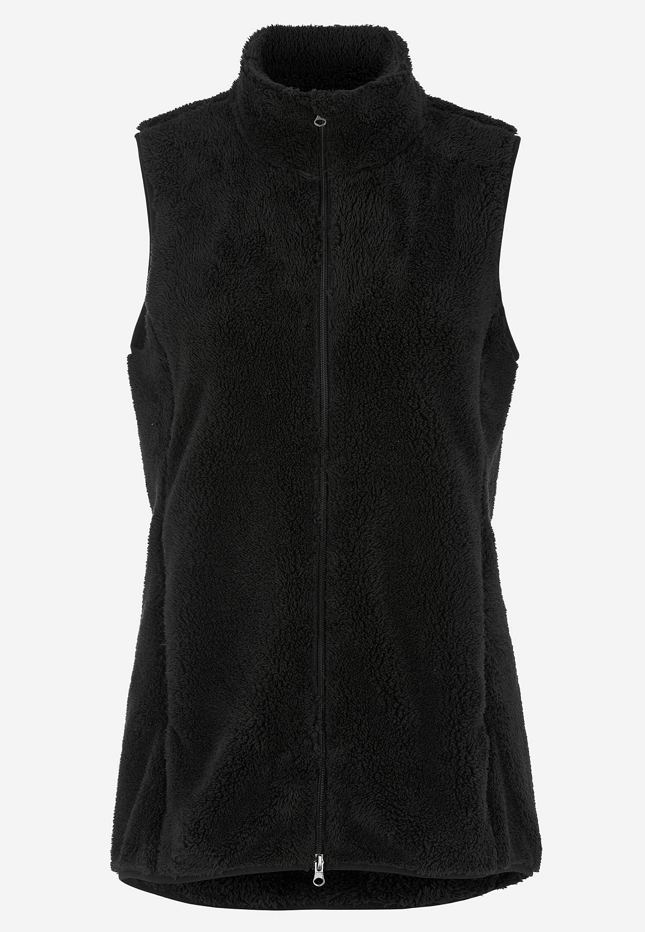 Fleece bodywarmer met zakken