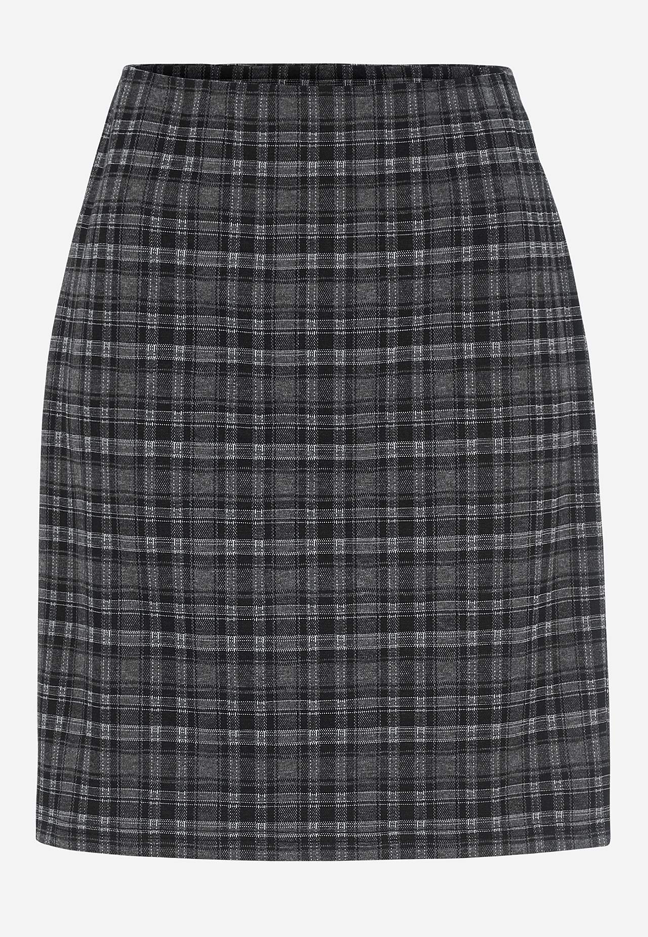 Rok met een jacquard patroon