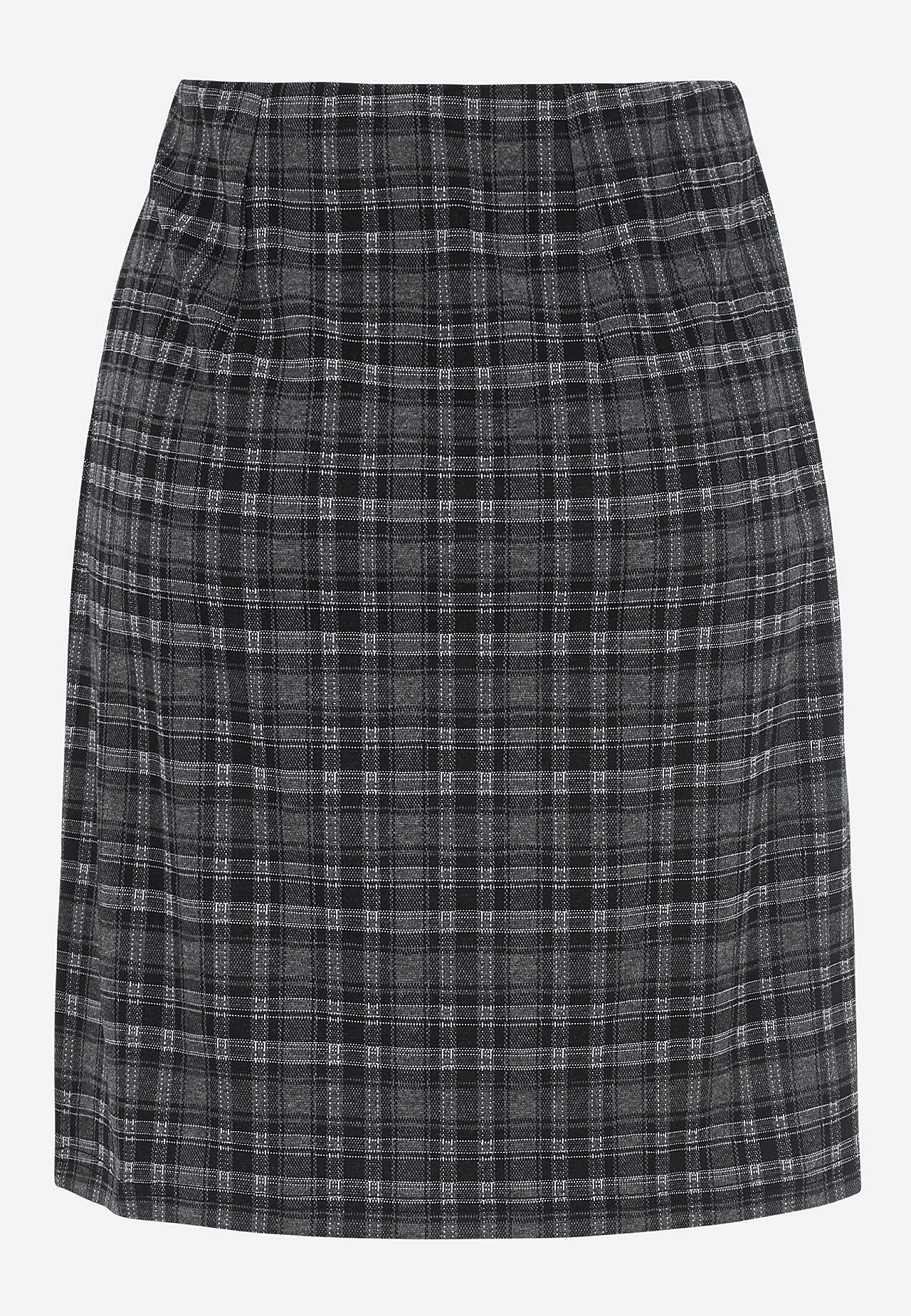 Rok met een jacquard patroon