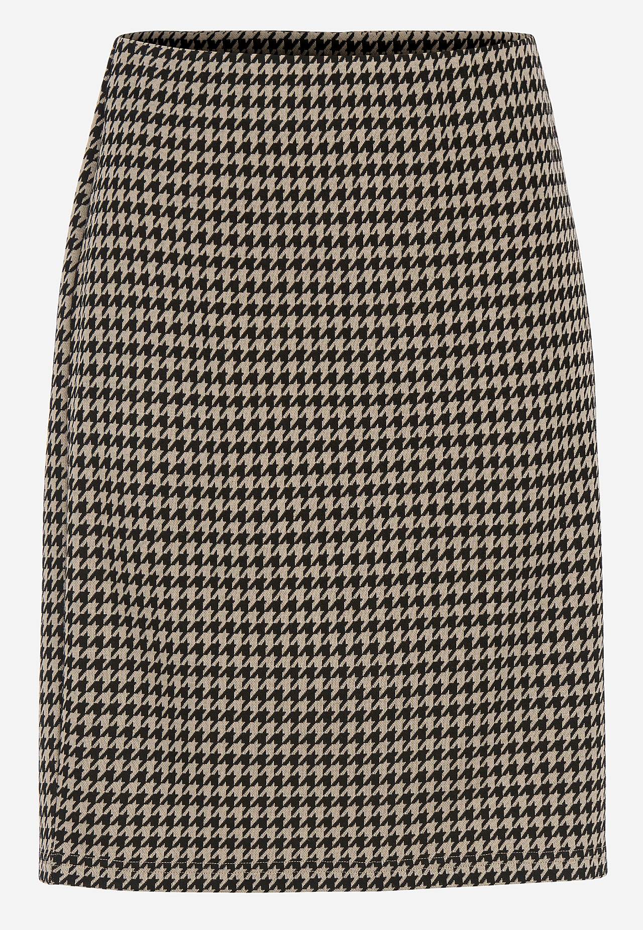 Rok met een jacquard patroon