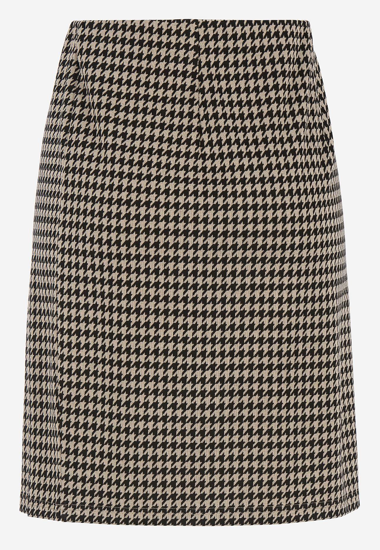Rok met een jacquard patroon