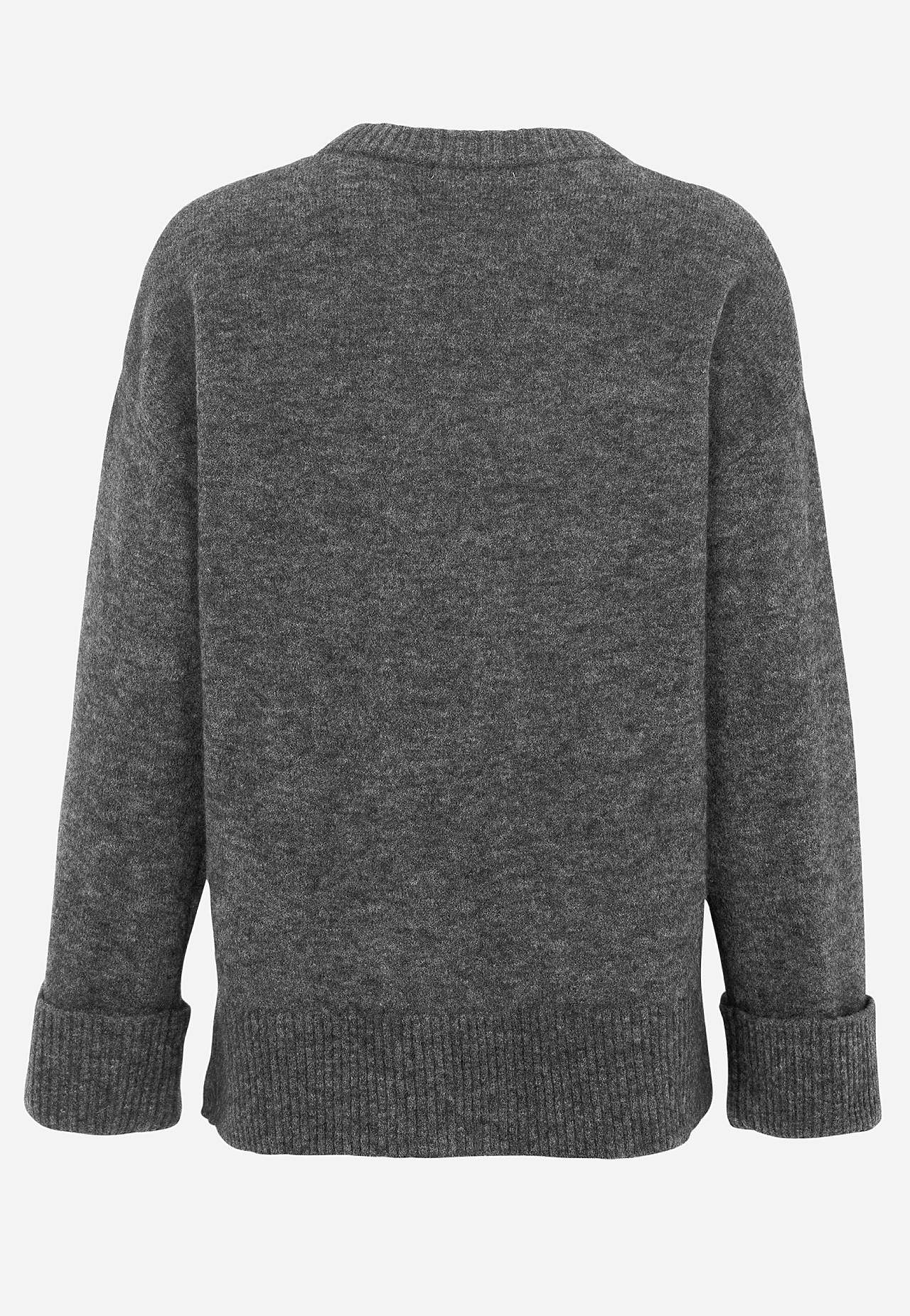 Trui Premium van mohair- en wolmix
