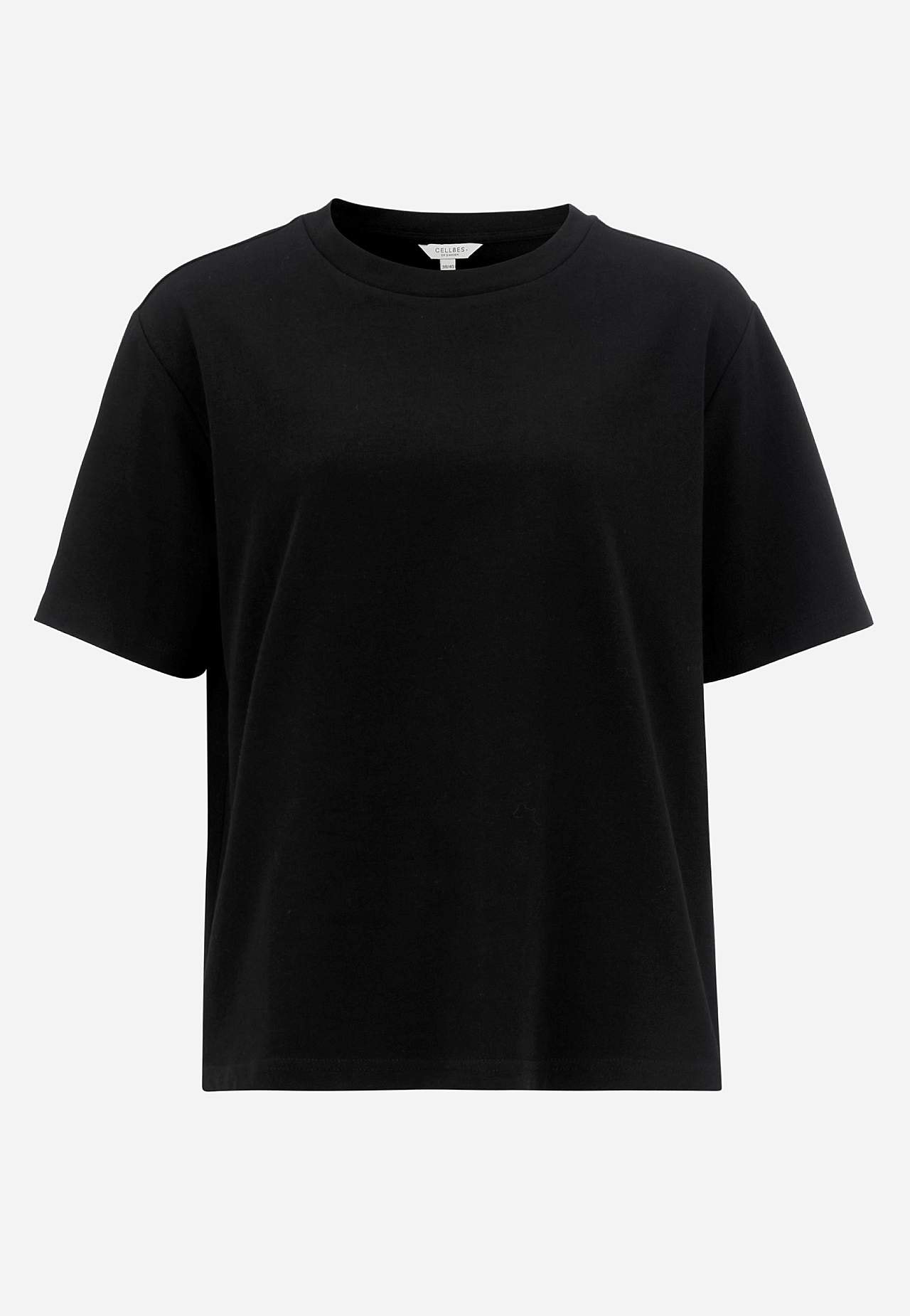 T-shirt van grove katoenen jersey