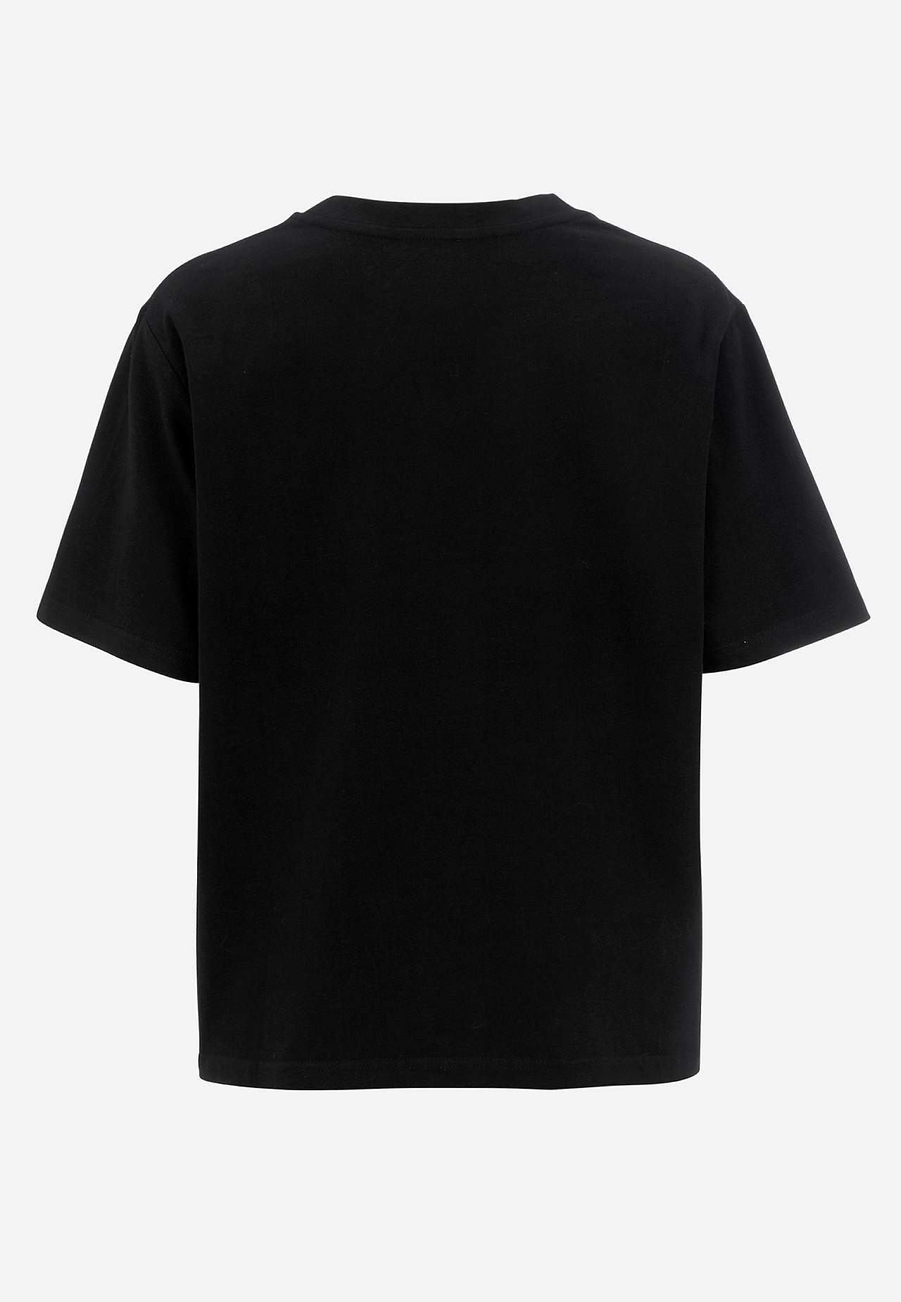 T-shirt van grove katoenen jersey