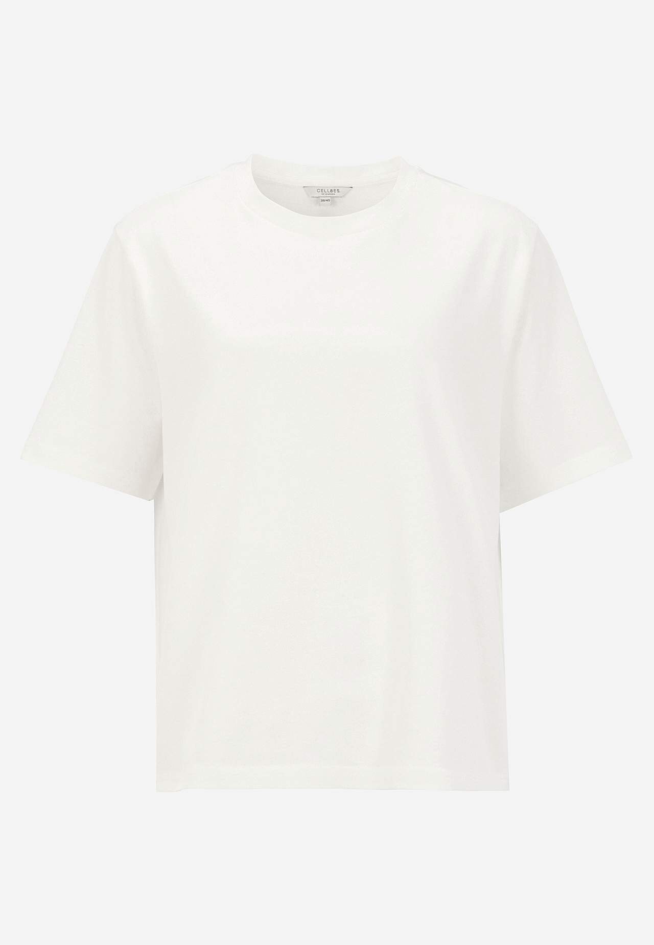 T-shirt van grove katoenen jersey