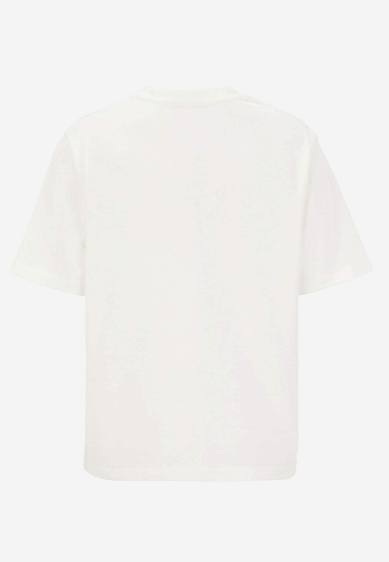 T-shirt van grove katoenen jersey