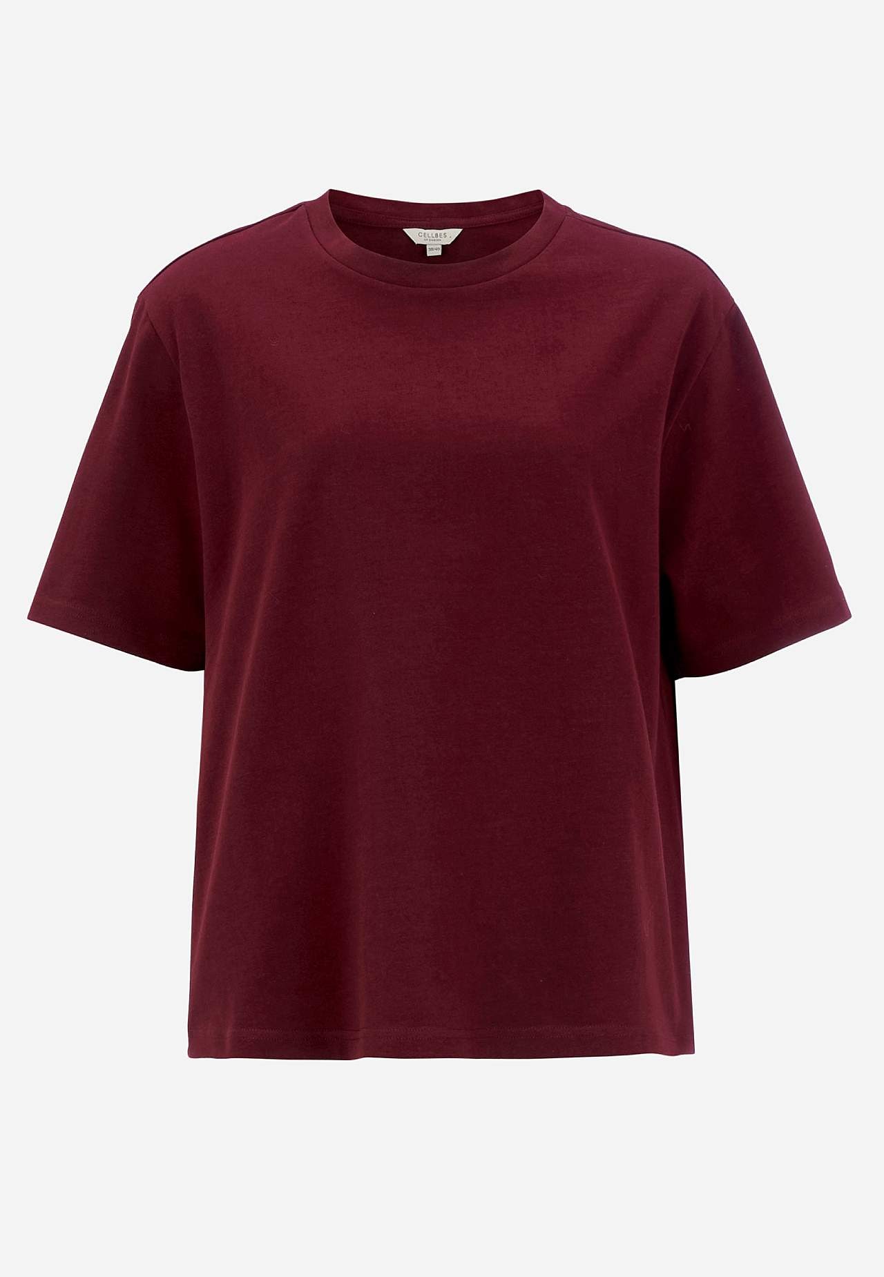 T-shirt van grove katoenen jersey