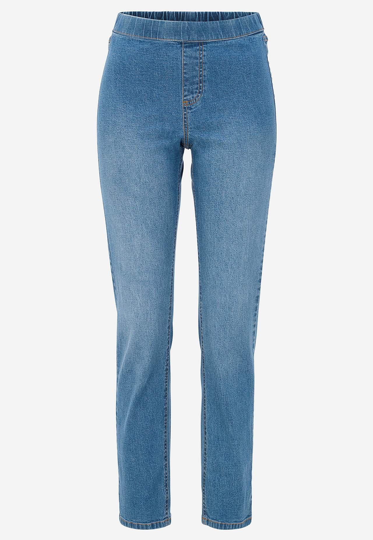 Elastische en smalle jeggings