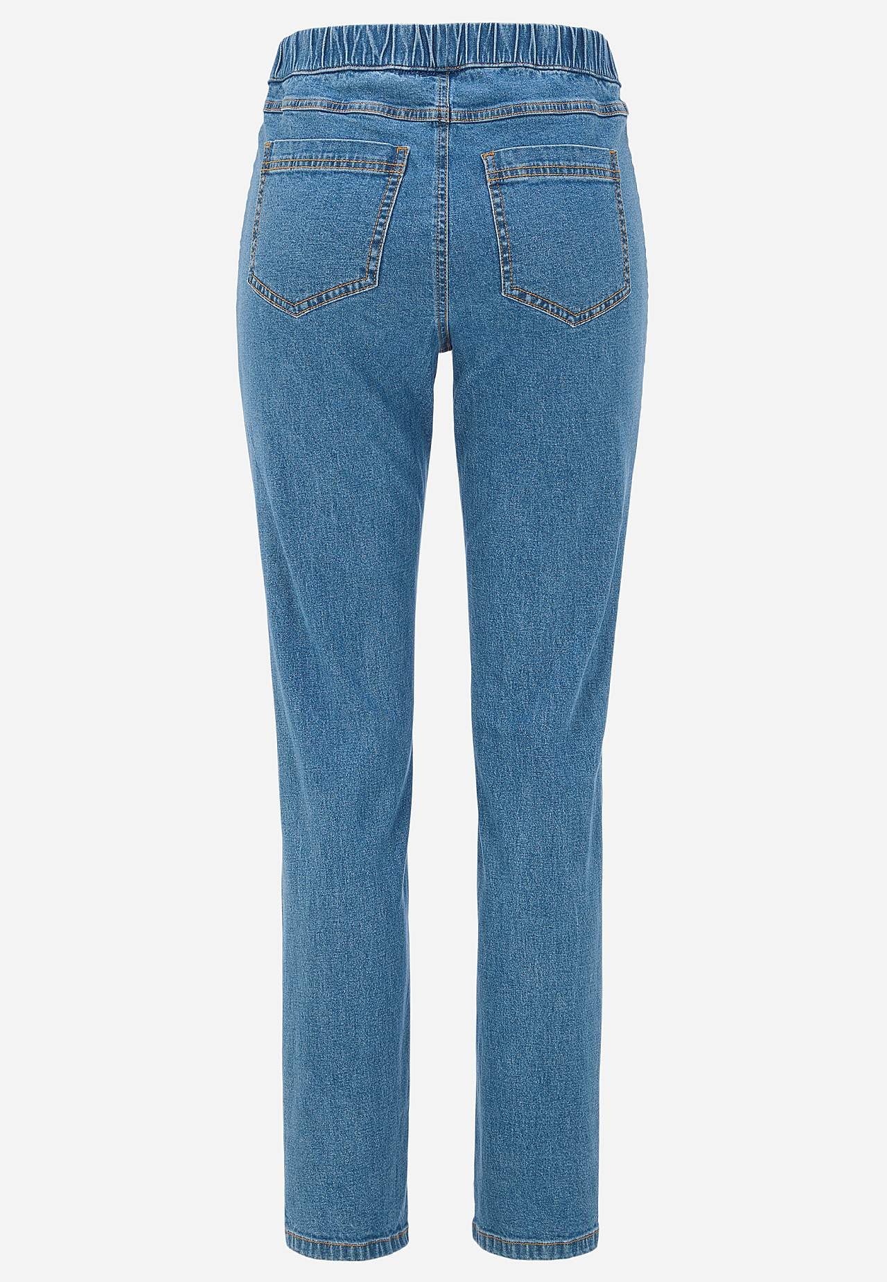 Elastische en smalle jeggings