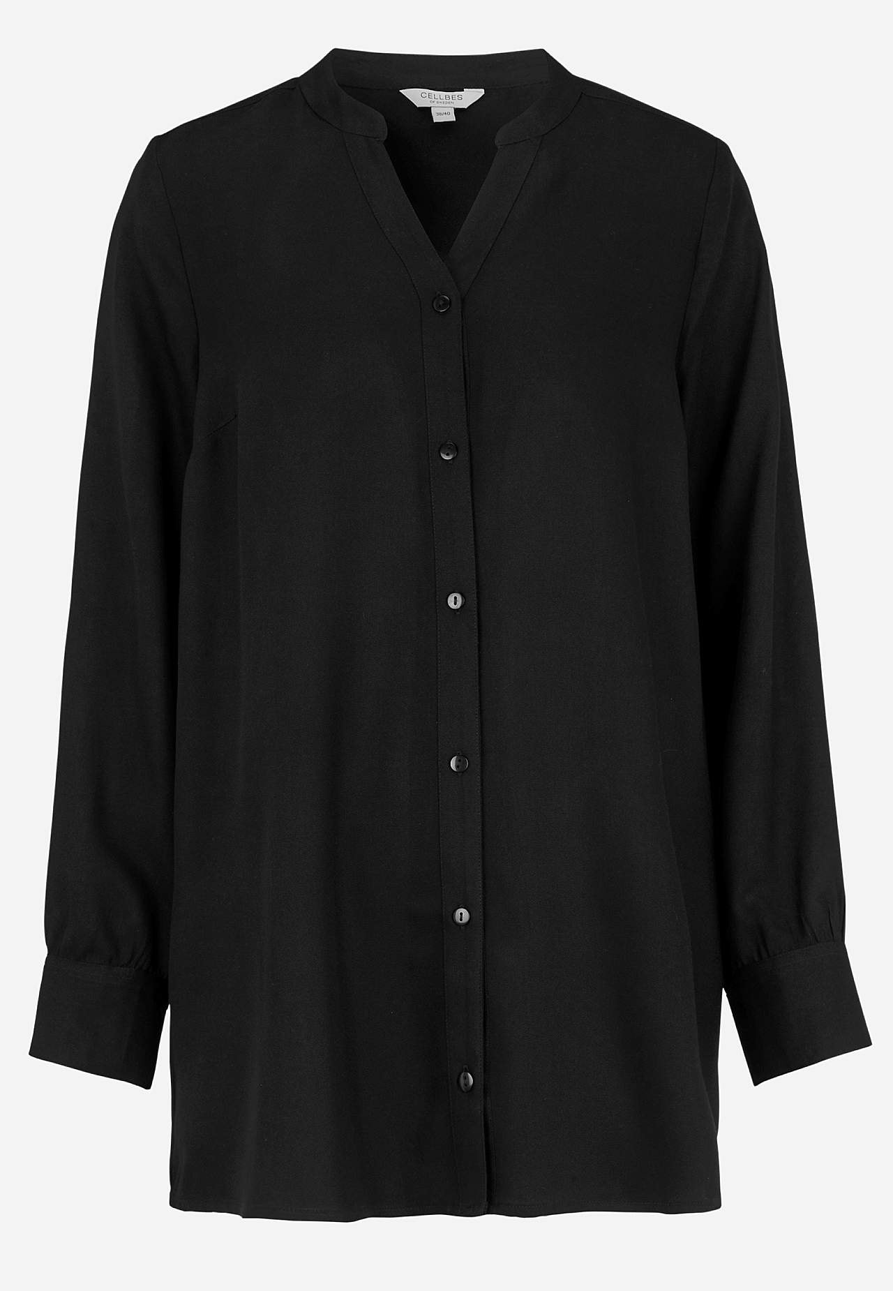 Gevlochten tuniek met knoppen