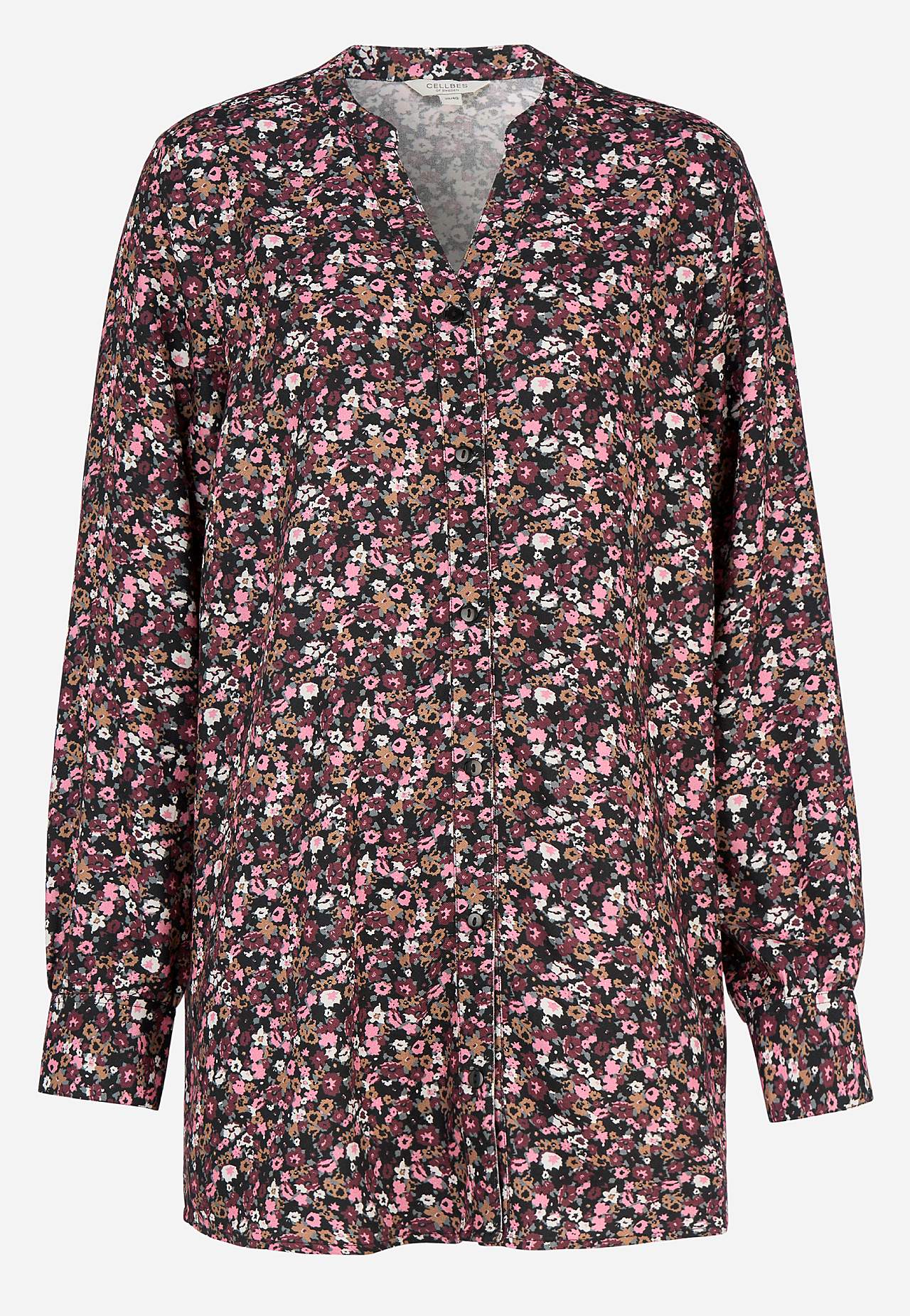 Gevlochten tuniek met knoppen