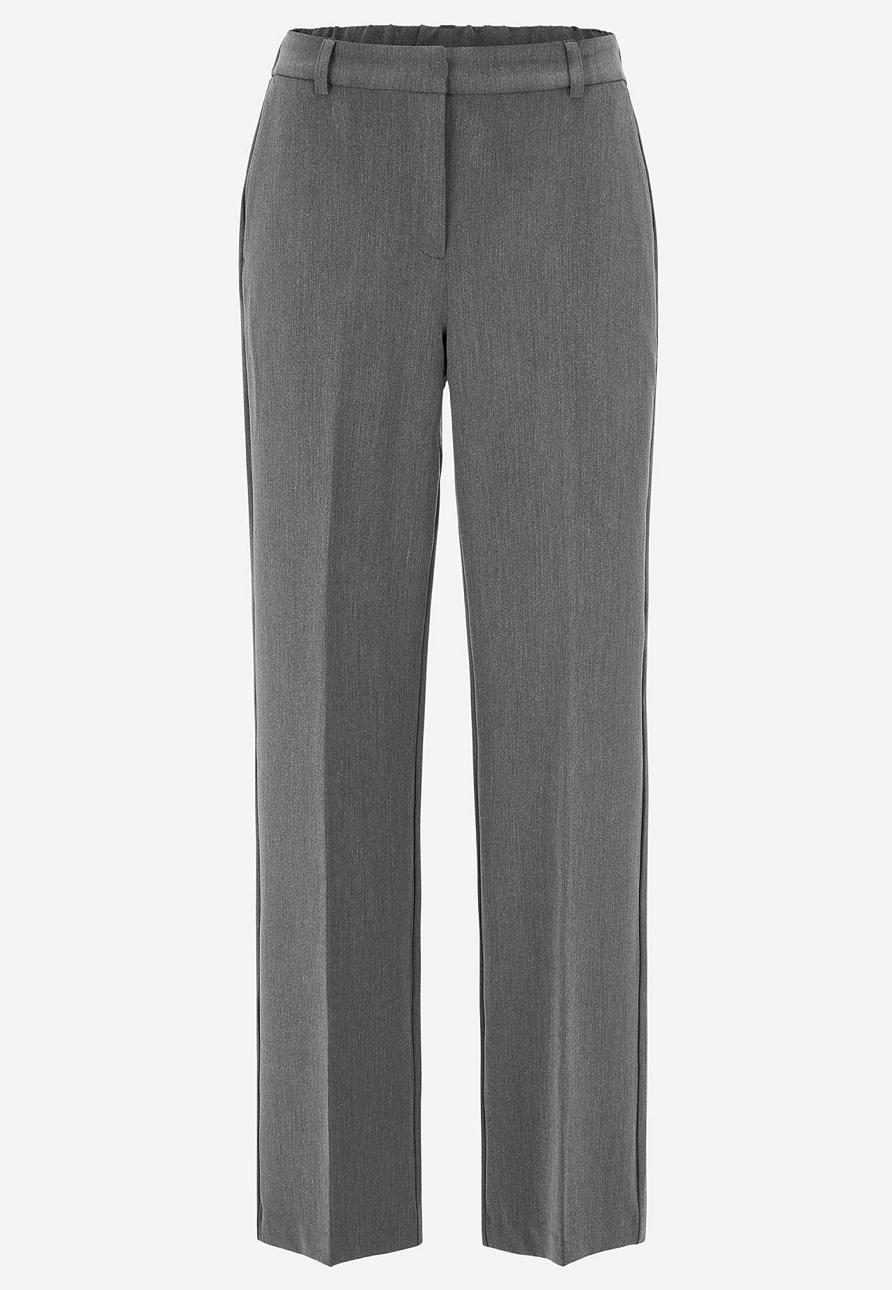 Pantalon met vouw Pia