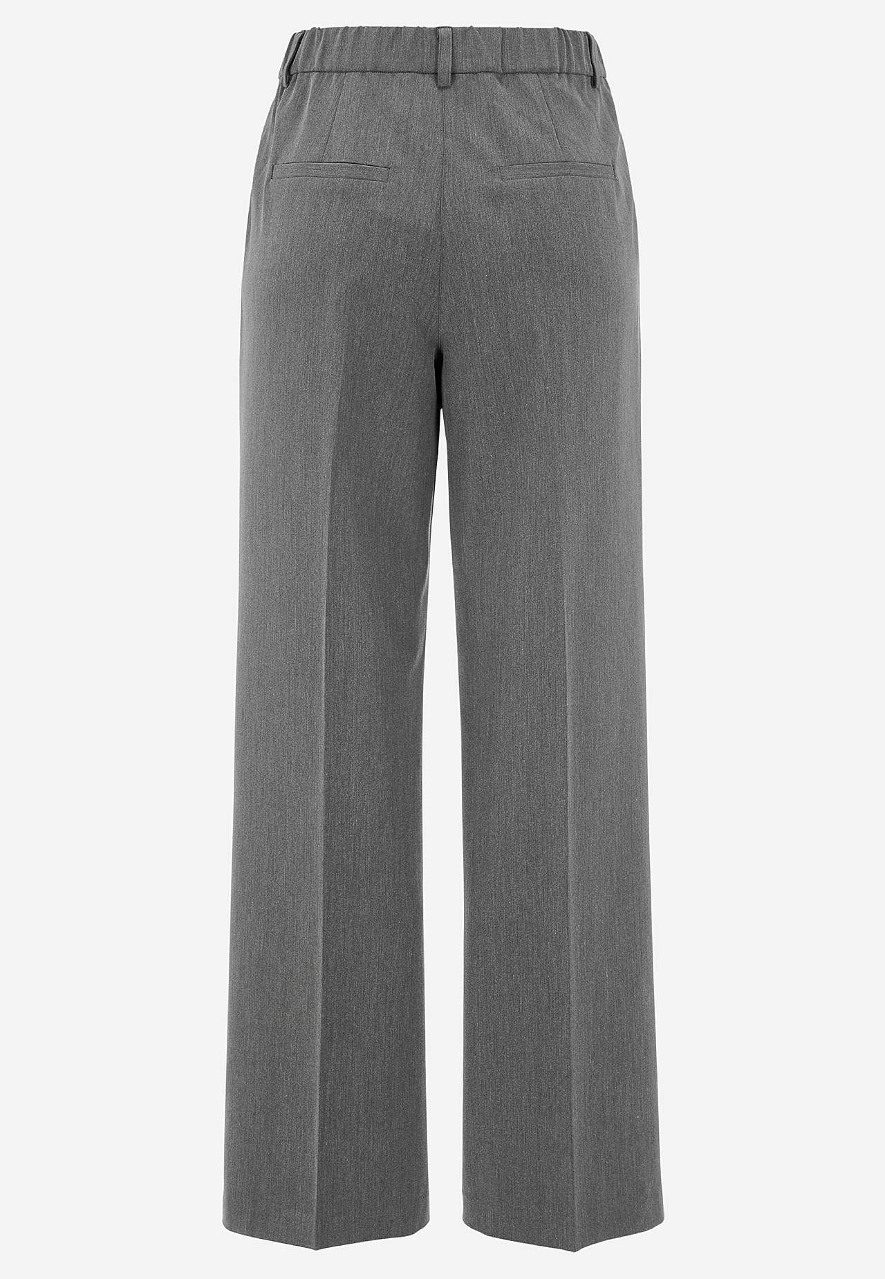 Pantalon met vouw Pia