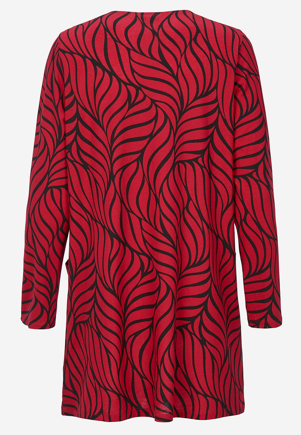 Jersey tuniek met zakken