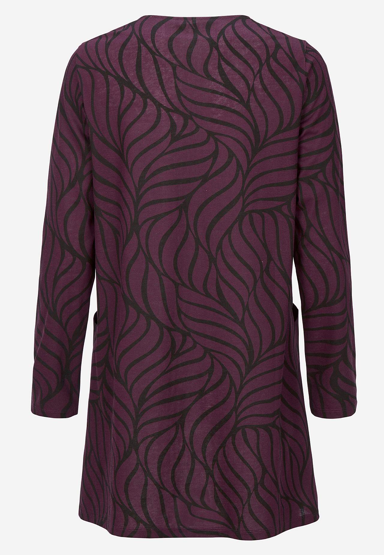 Jersey tuniek met zakken