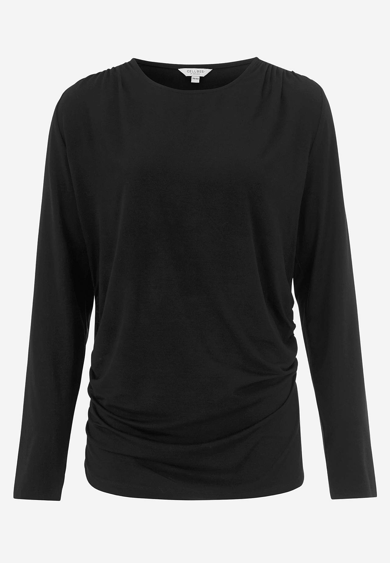 Topje Premium van modaal met inrimpelingen