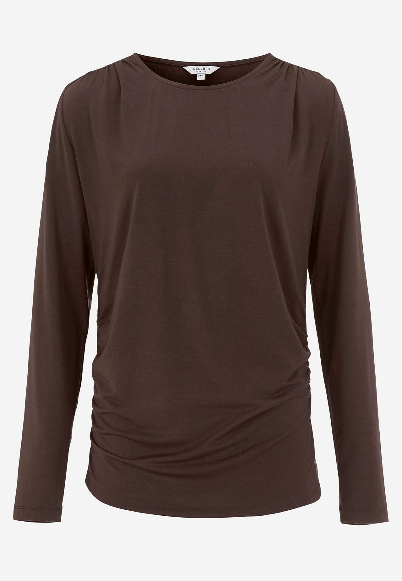 Topje Premium van modaal met inrimpelingen