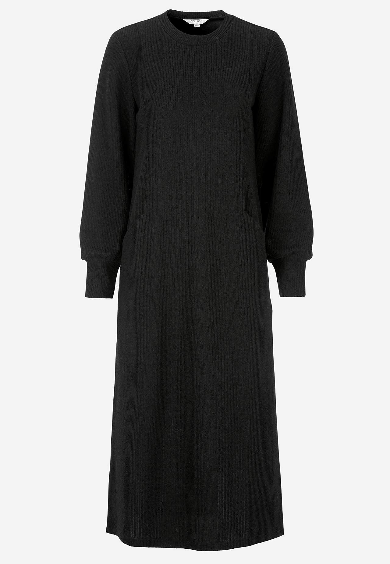 Super zachte jurk met zakken