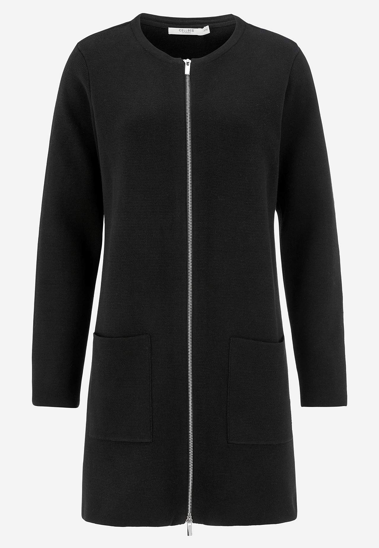 Cardigan met rits