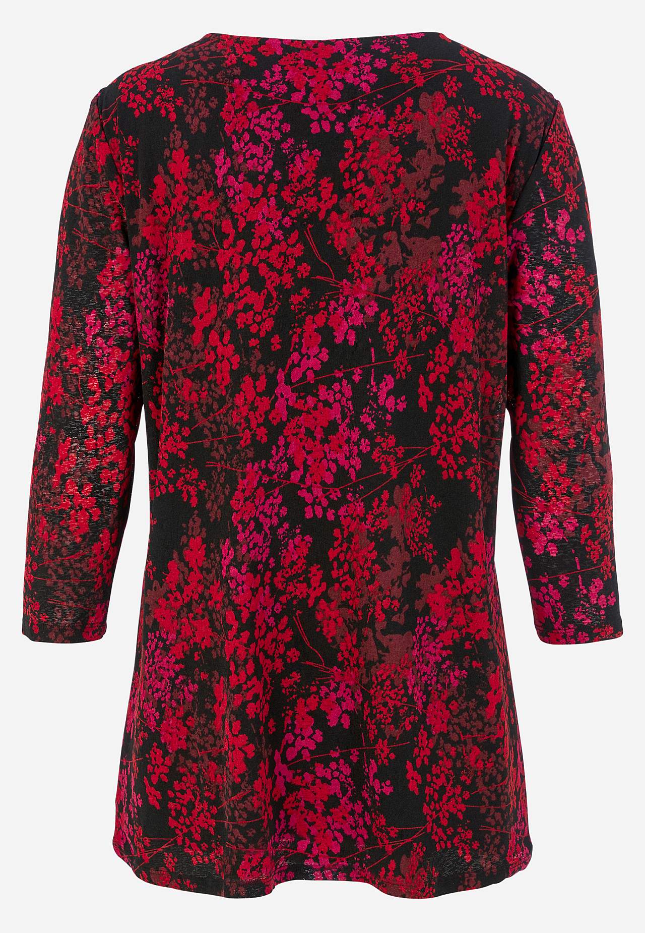 Tuniek met een bloemenpatroon