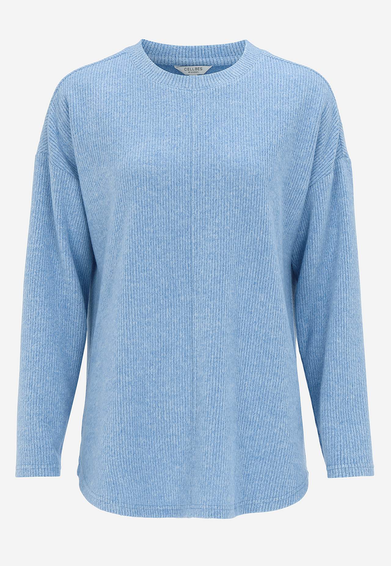 Super zachte trui met decoratieve middennaad Beata