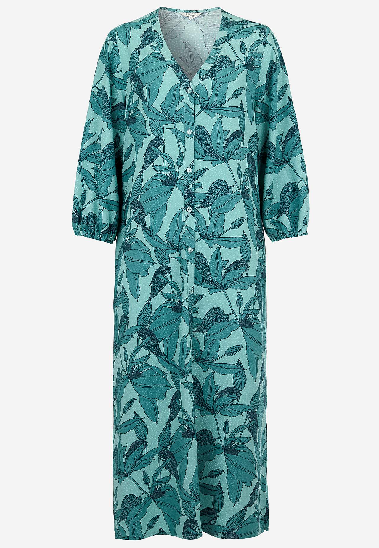 Gevlochten jurk met zakken