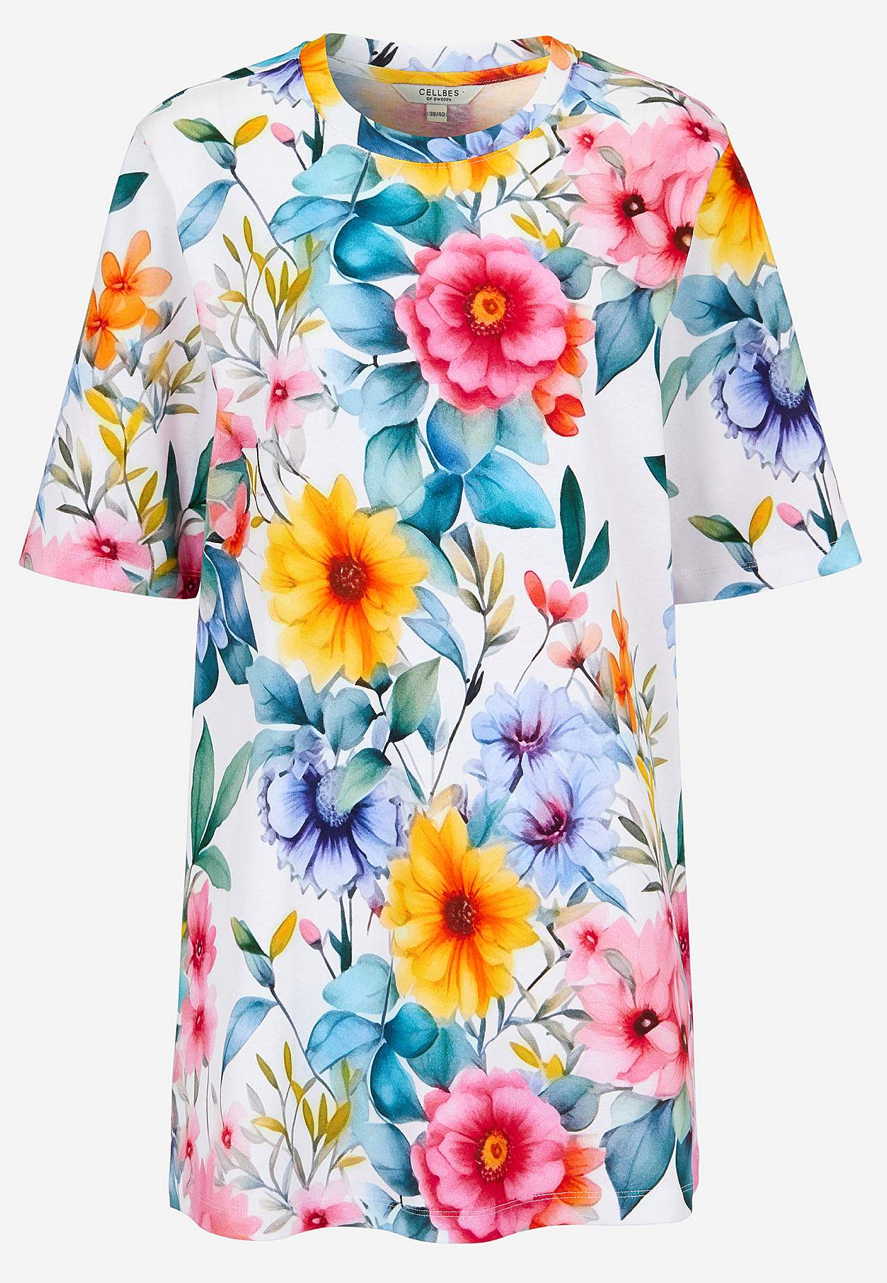 Jersey tuniek van grove katoenen jersey