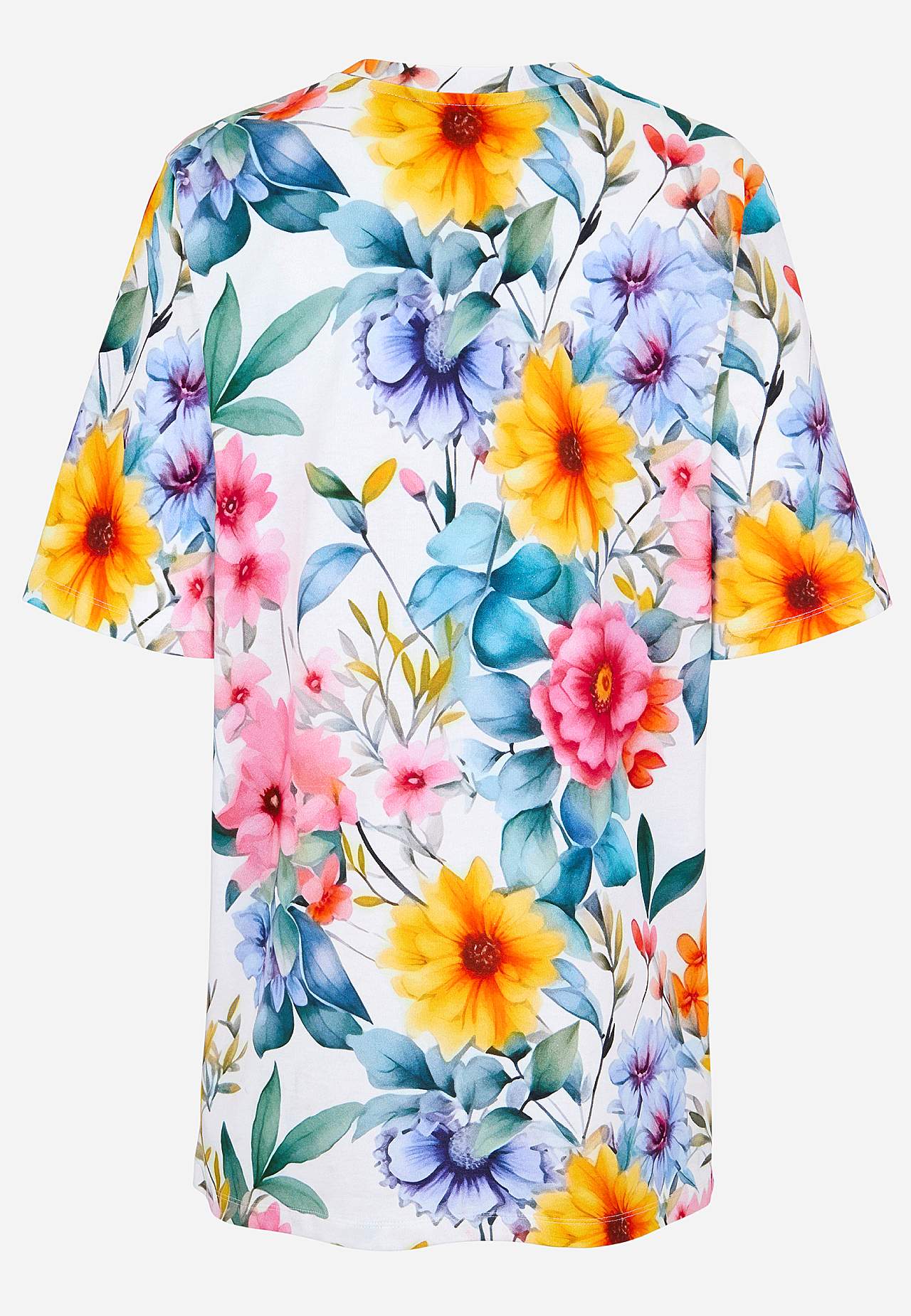 Jersey tuniek van grove katoenen jersey