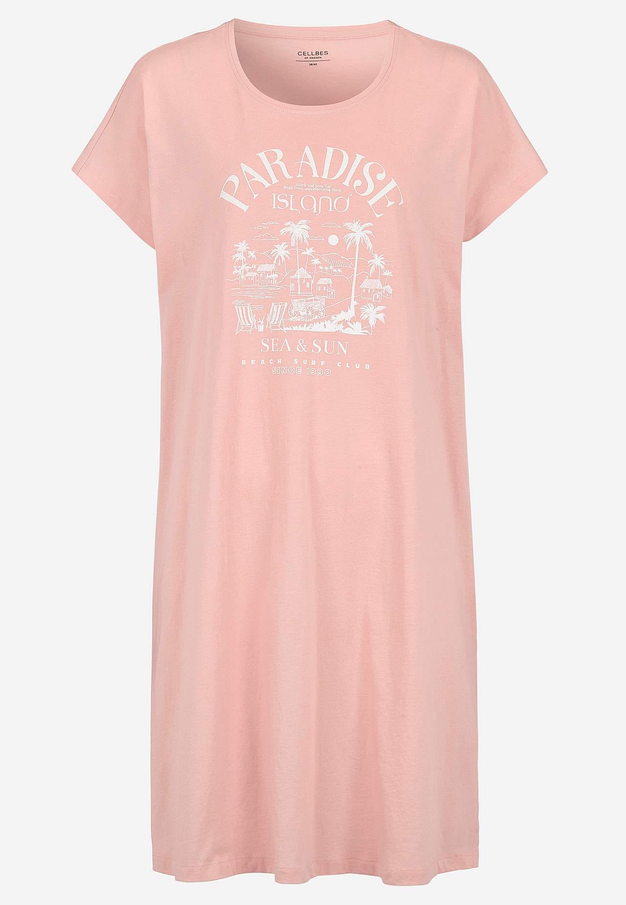 Nachtjurk met korte mouwen