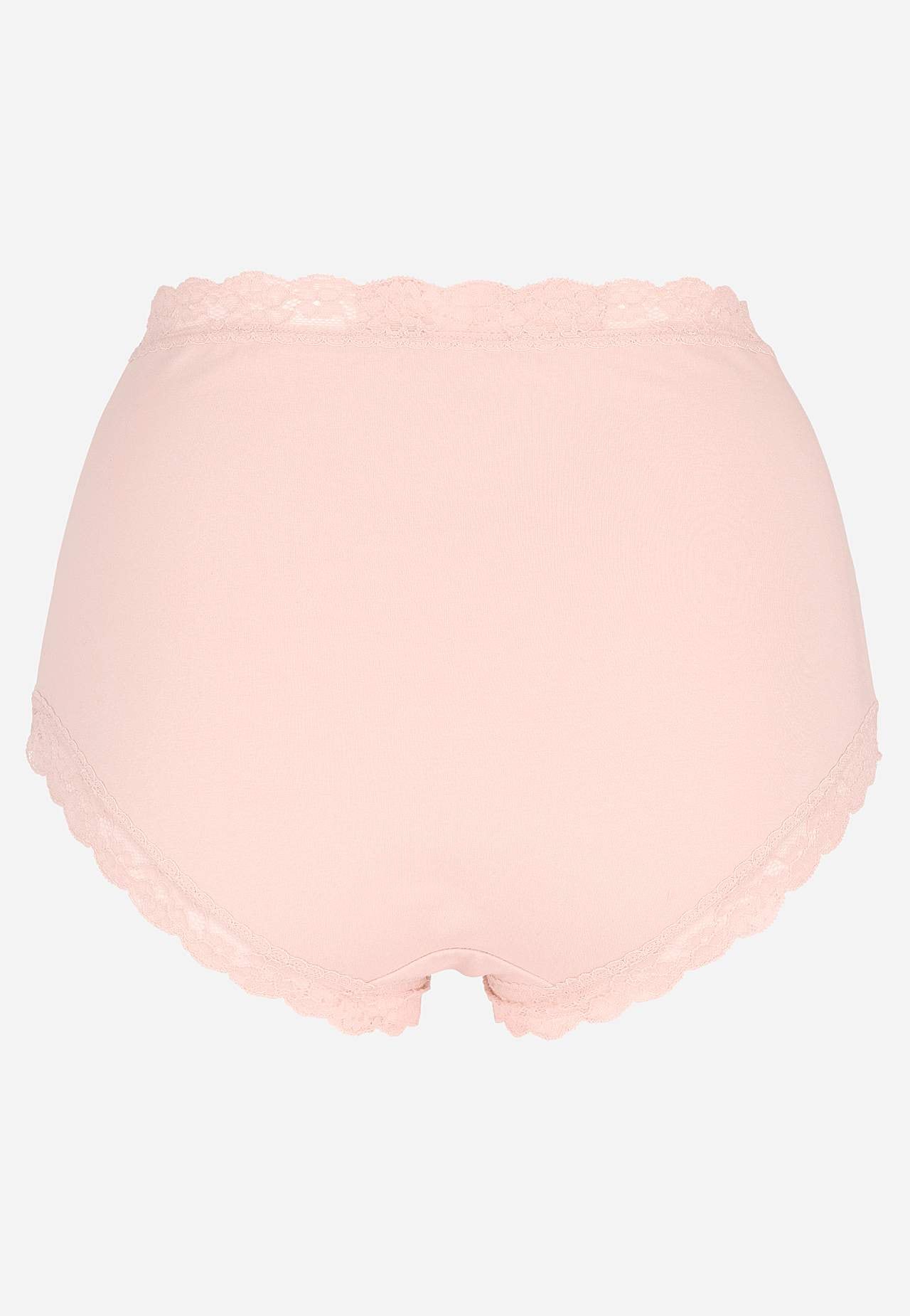 Vrouwenonderbroek met hoge taille en kant Set van 3