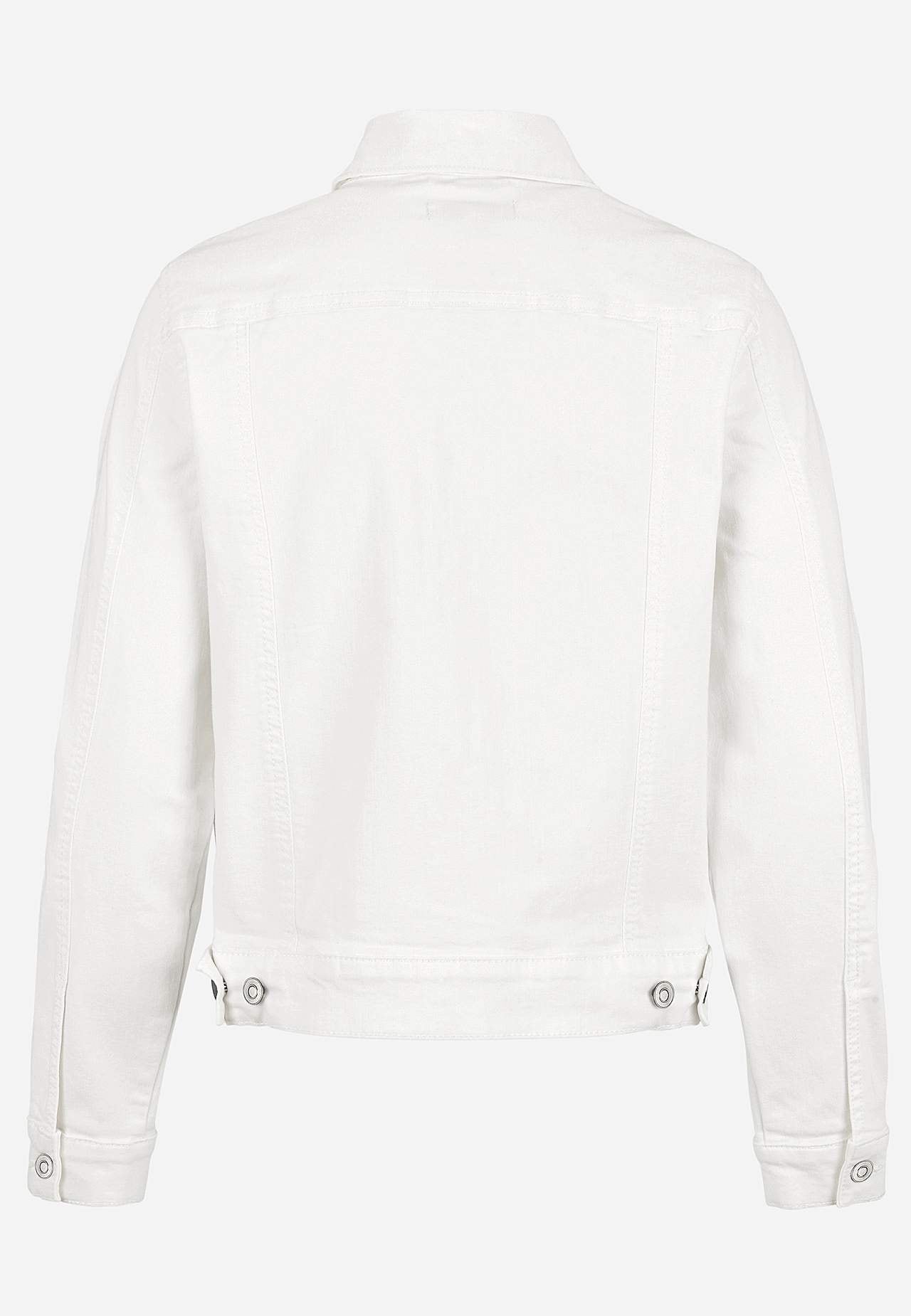 Elastische denim jas