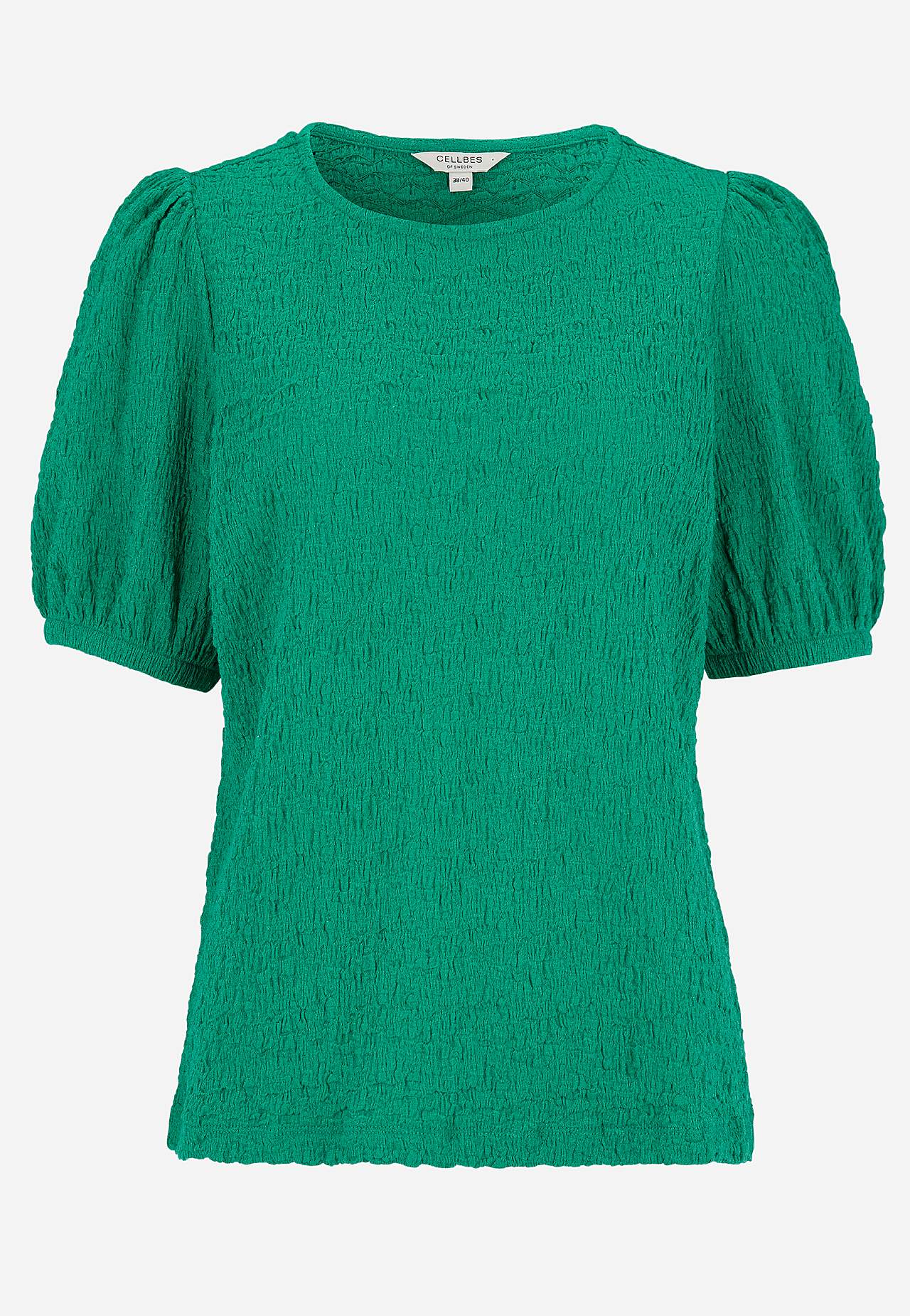 Jersey-topje met structuur
