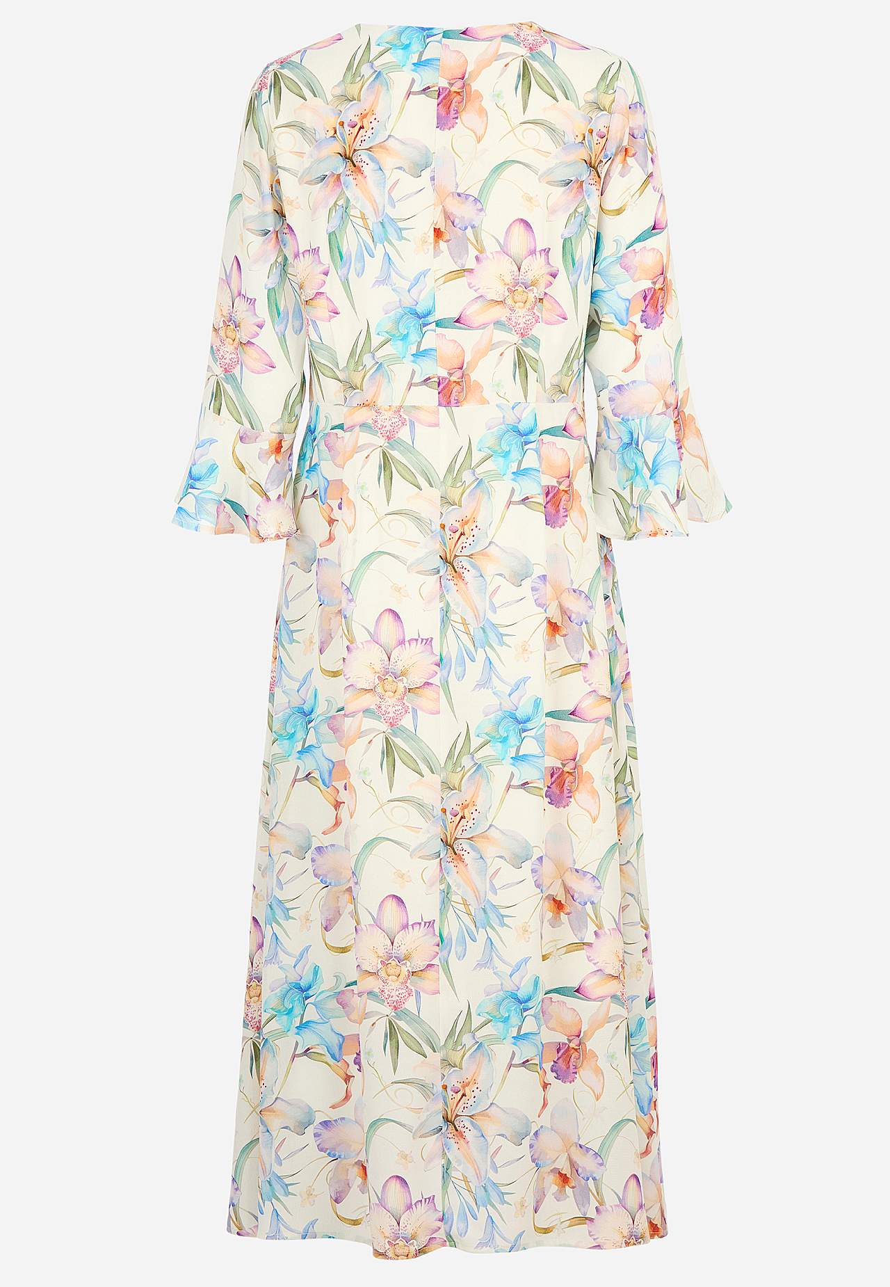 Jurk met strook mouw