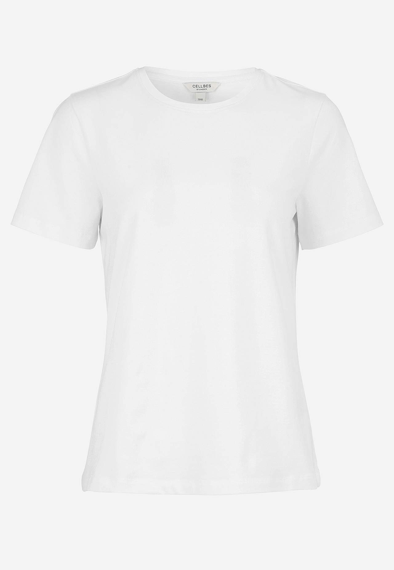 Jersey-topje met korte mouwen