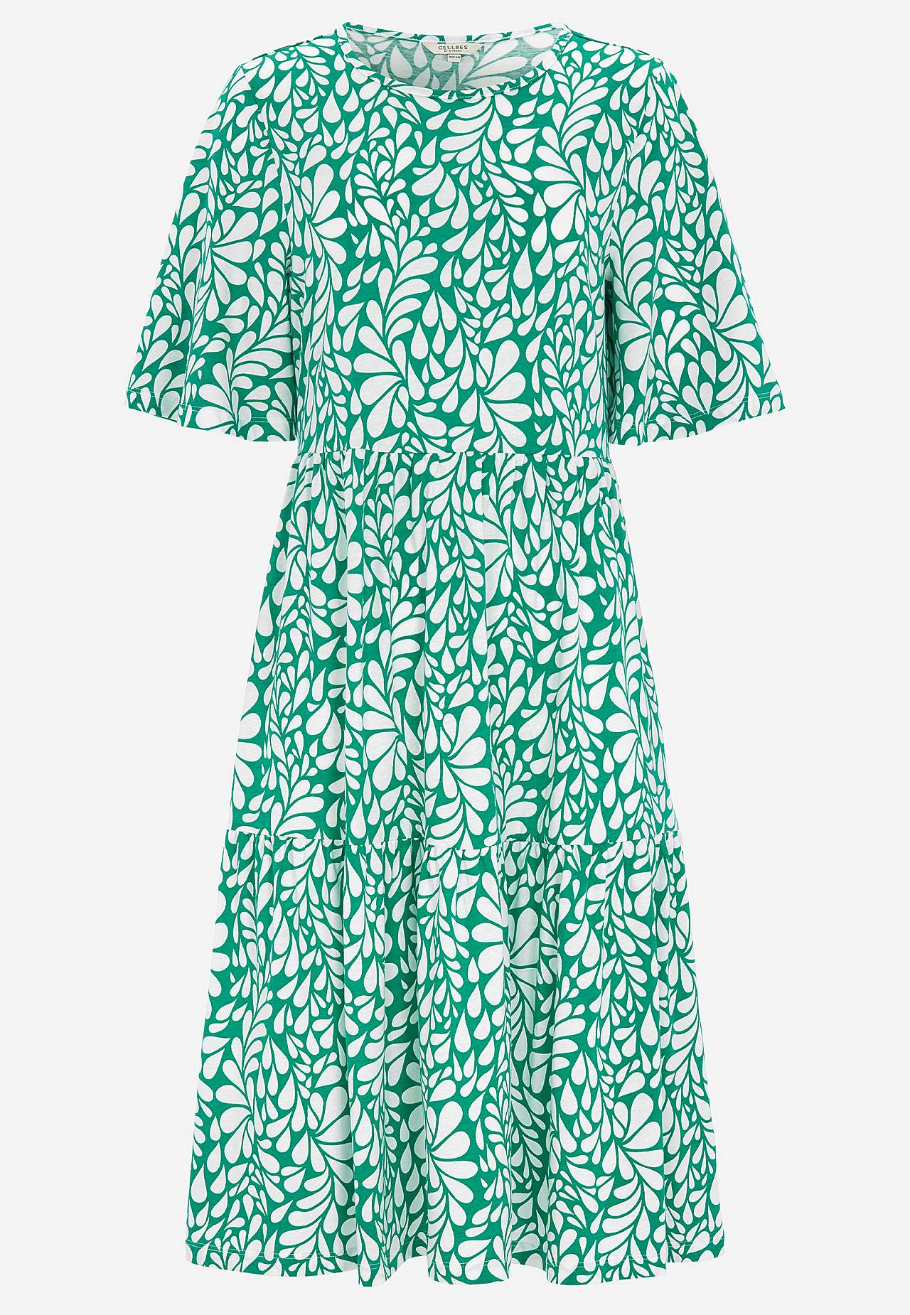 Jerseyjurk met volant