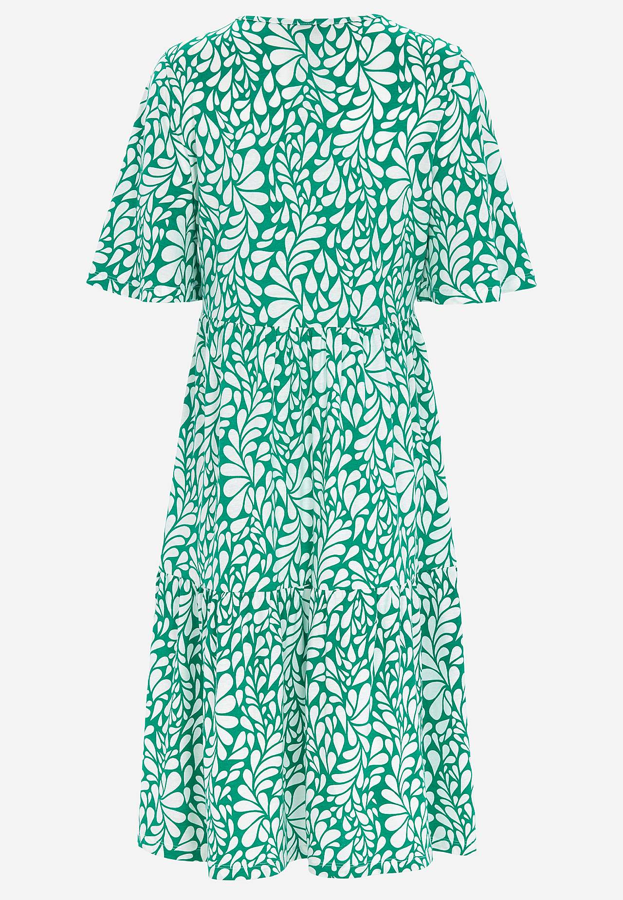 Jerseyjurk met volant