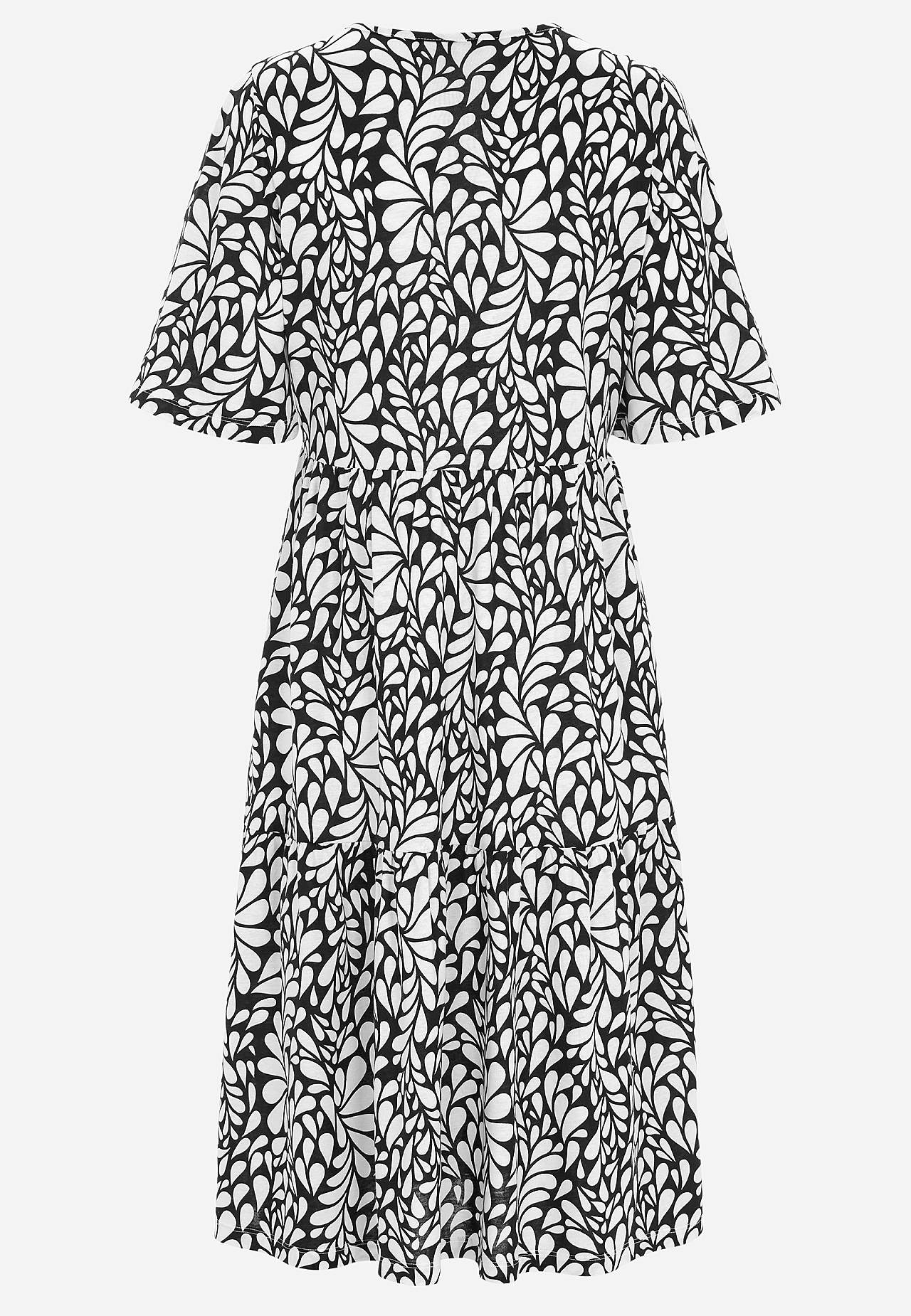 Jerseyjurk met volant