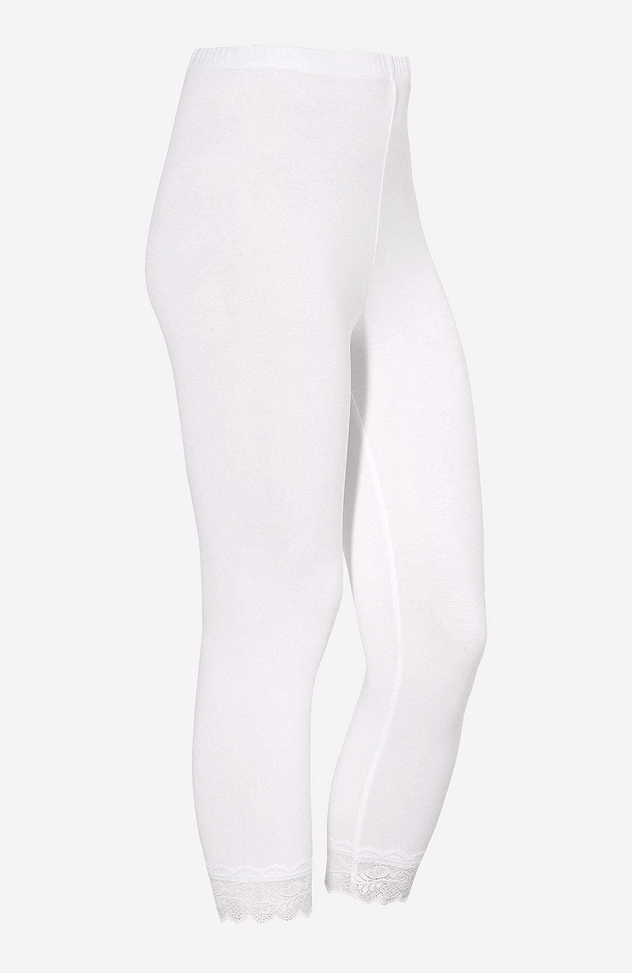 Capri legging met kant