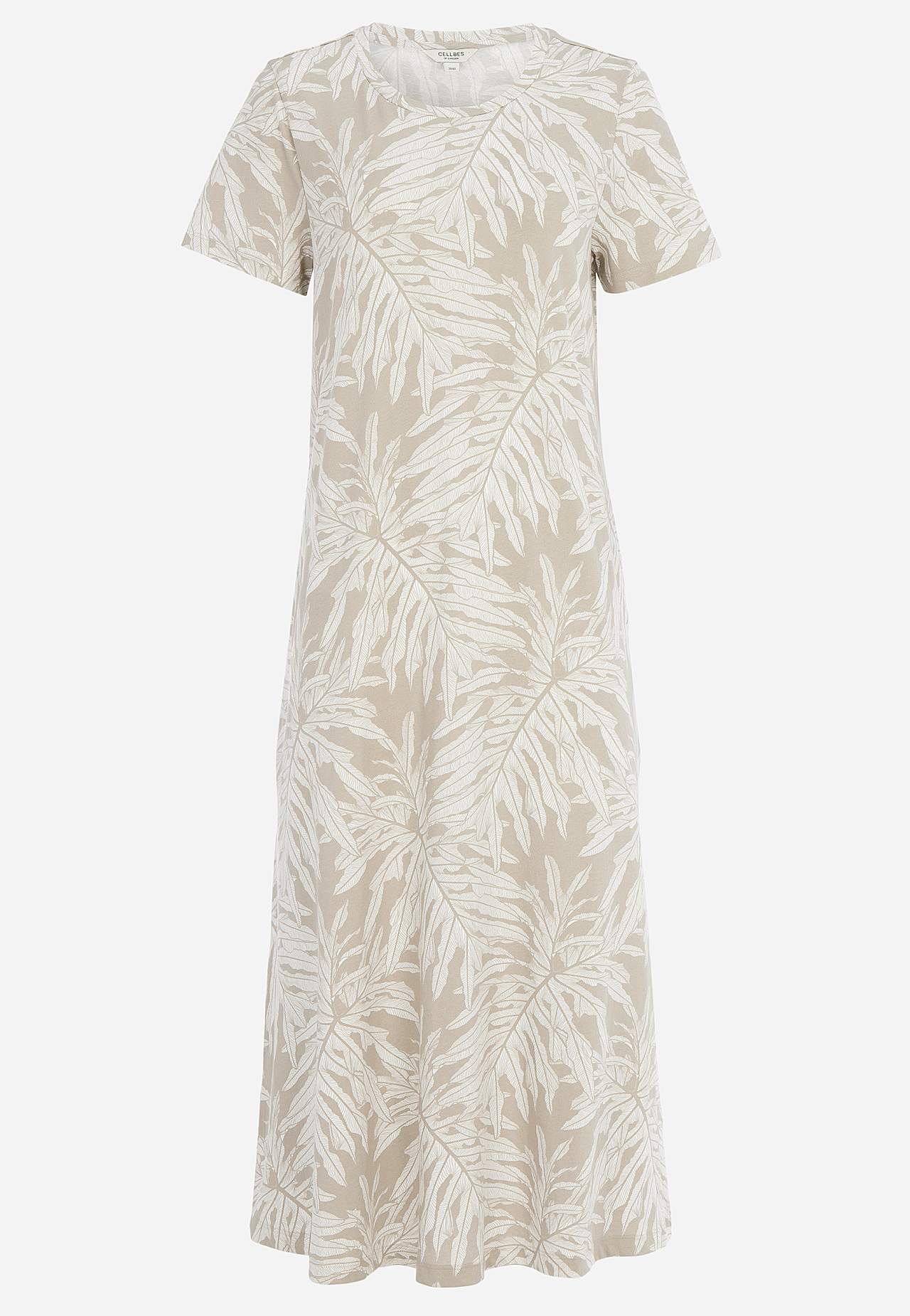 Jurk van organisch katoen met zakken