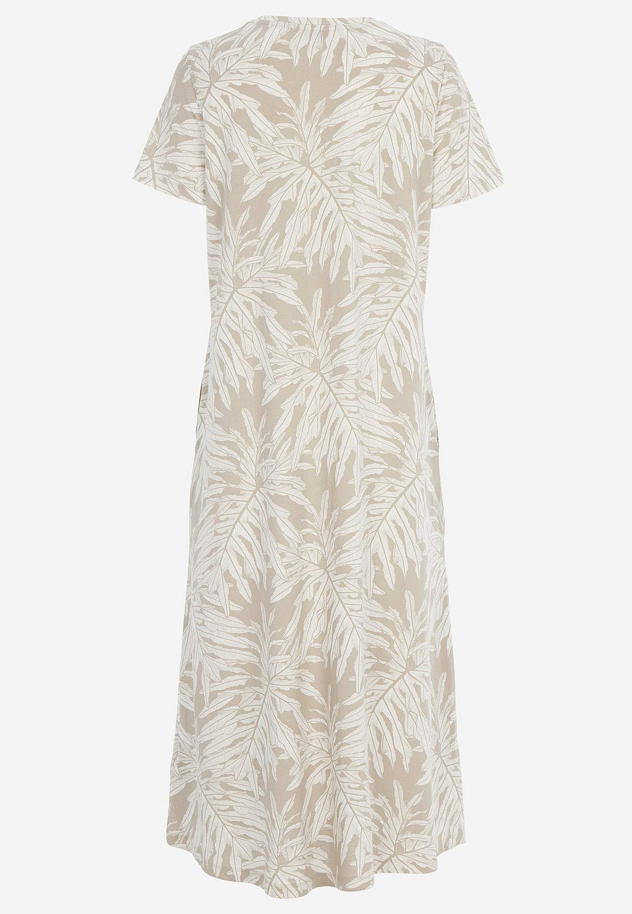 Jurk van organisch katoen met zakken