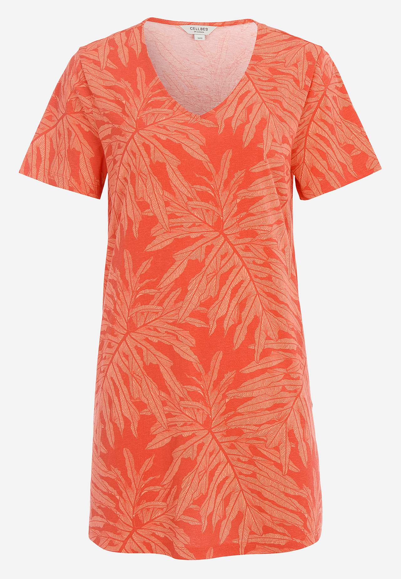 Tuniek van organisch katoen met zakken