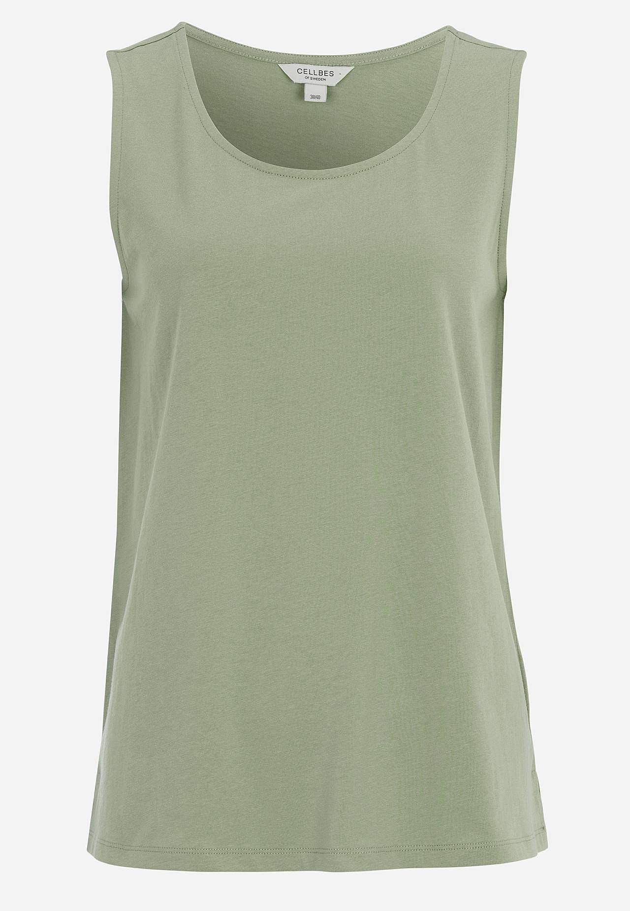 Tanktop van zacht en organisch katoen