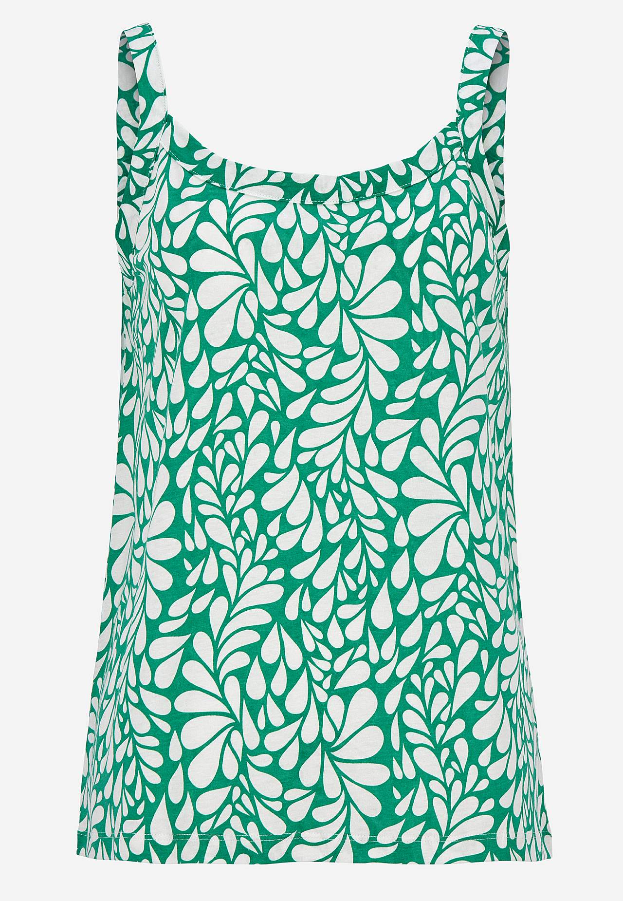 Jersey tanktop van viscosemix Set van 2