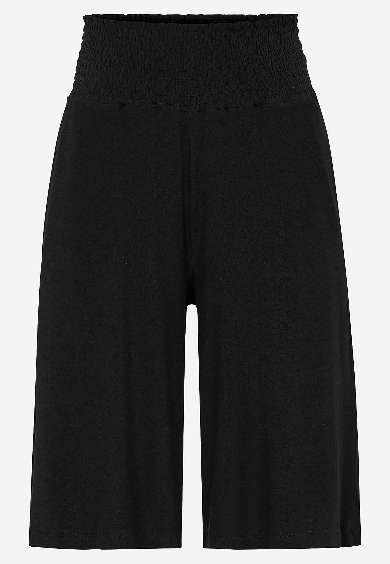 Korte broek op knielengte met zakken