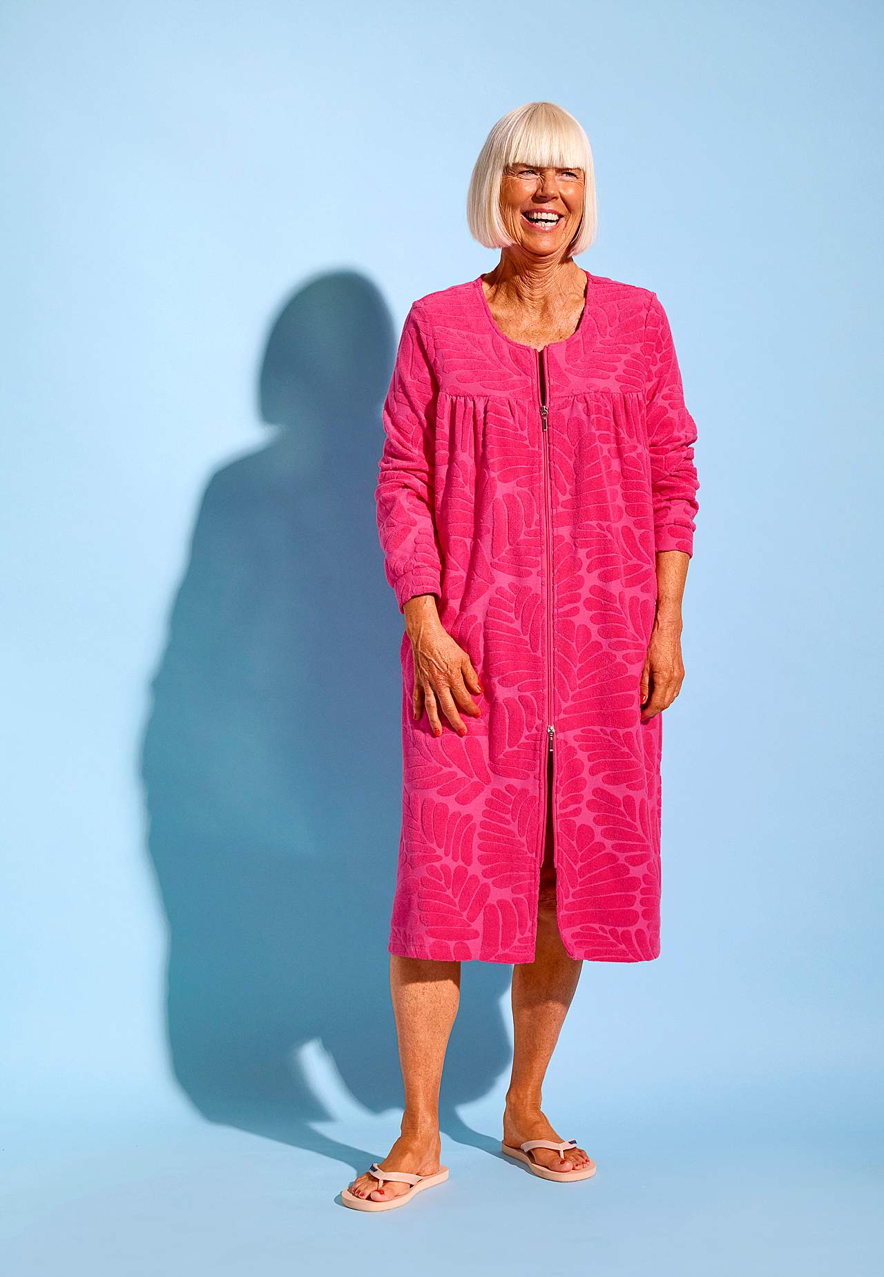Gewaad van katoenen jersey Inez